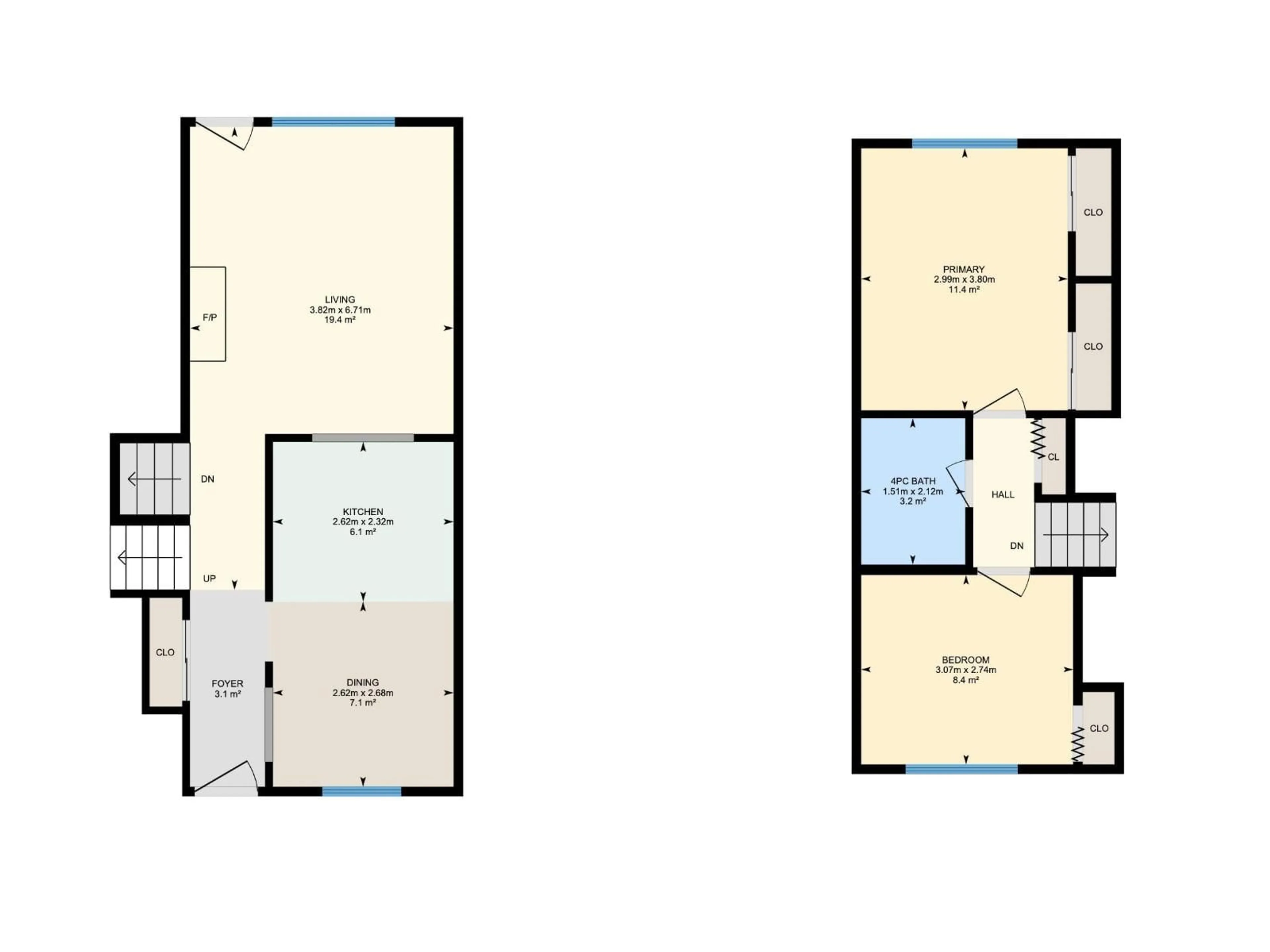 Floor plan for 1229 62 ST, Edmonton Alberta T6L2H6