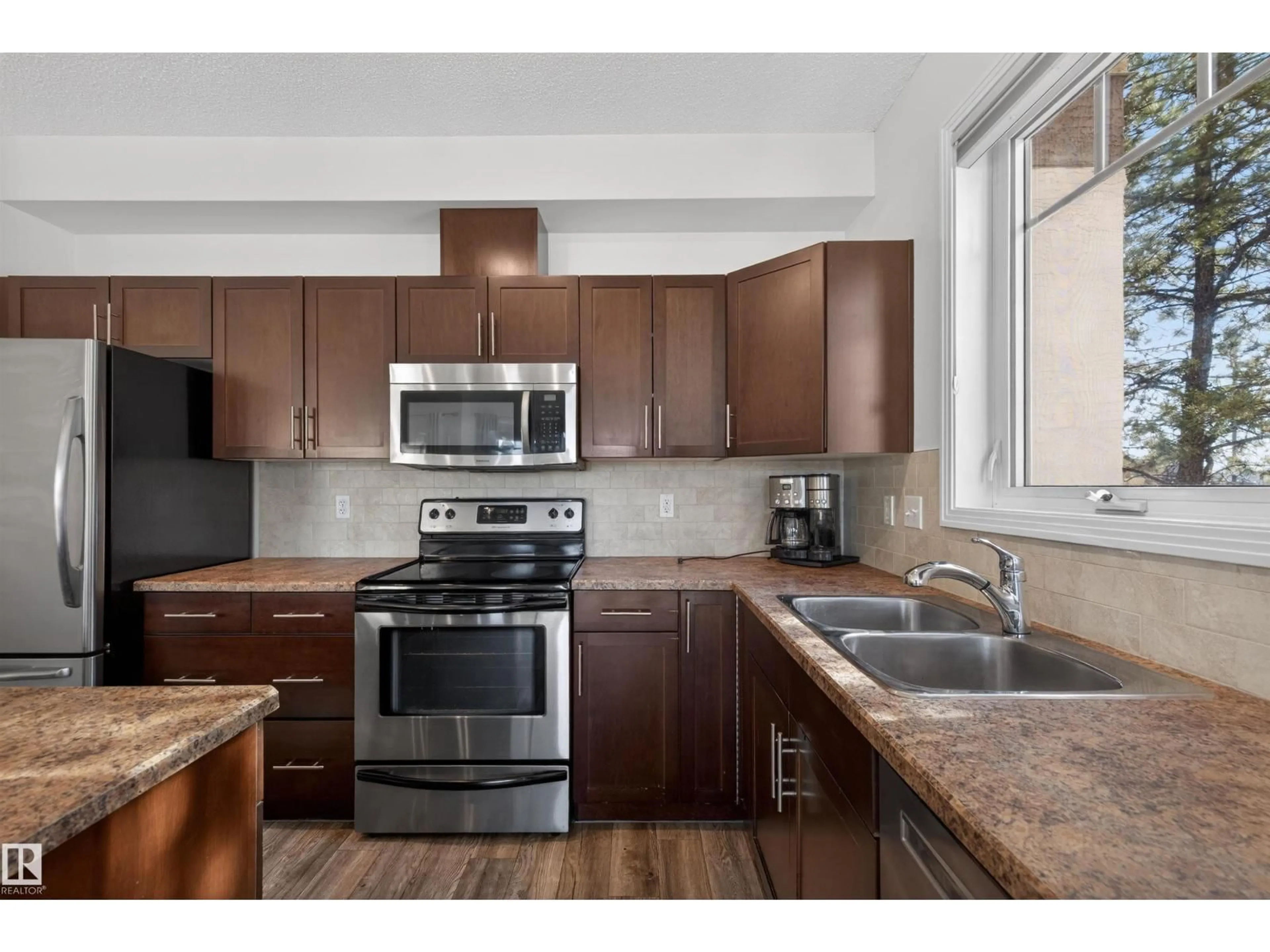 Standard kitchen, unknown for #103 - 2035 GRANTHAM CT, Edmonton Alberta T5T3X4