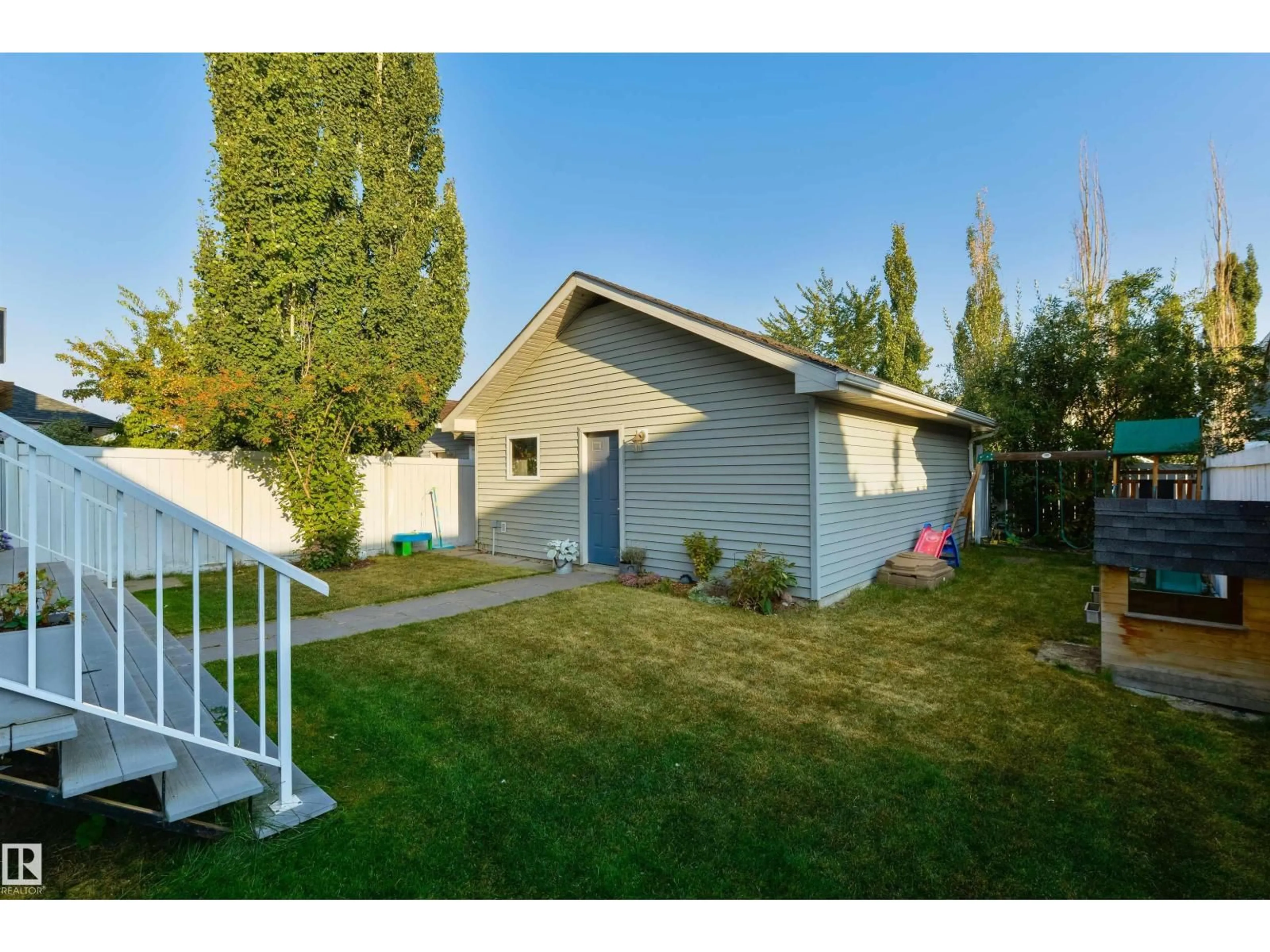 Home with vinyl exterior material, street for 5418 THIBAULT WD, Edmonton Alberta T6R3J1