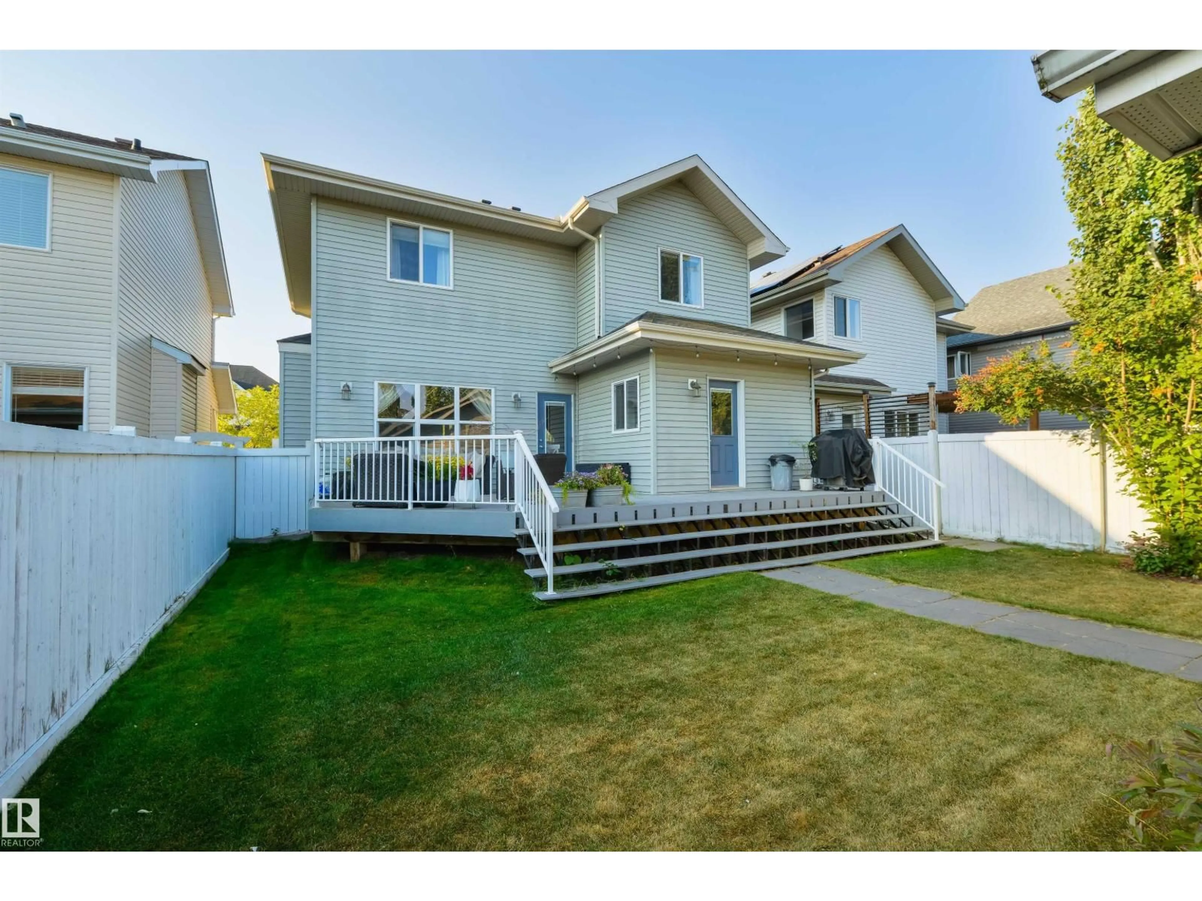 Home with vinyl exterior material, street for 5418 THIBAULT WD, Edmonton Alberta T6R3J1