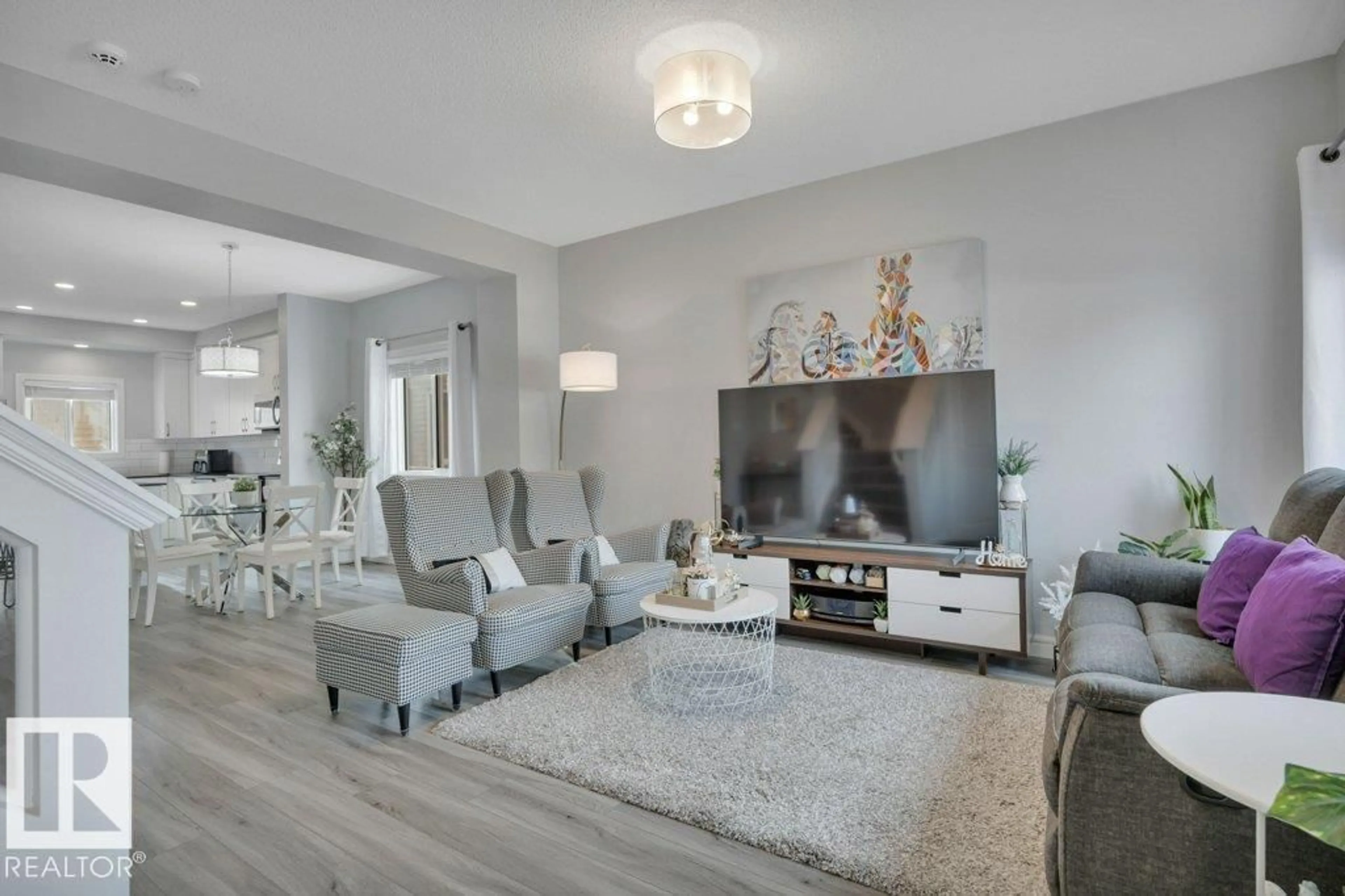 Living room with furniture, unknown for 2067 DESROCHERS DRIVE, Edmonton Alberta T6W4B9