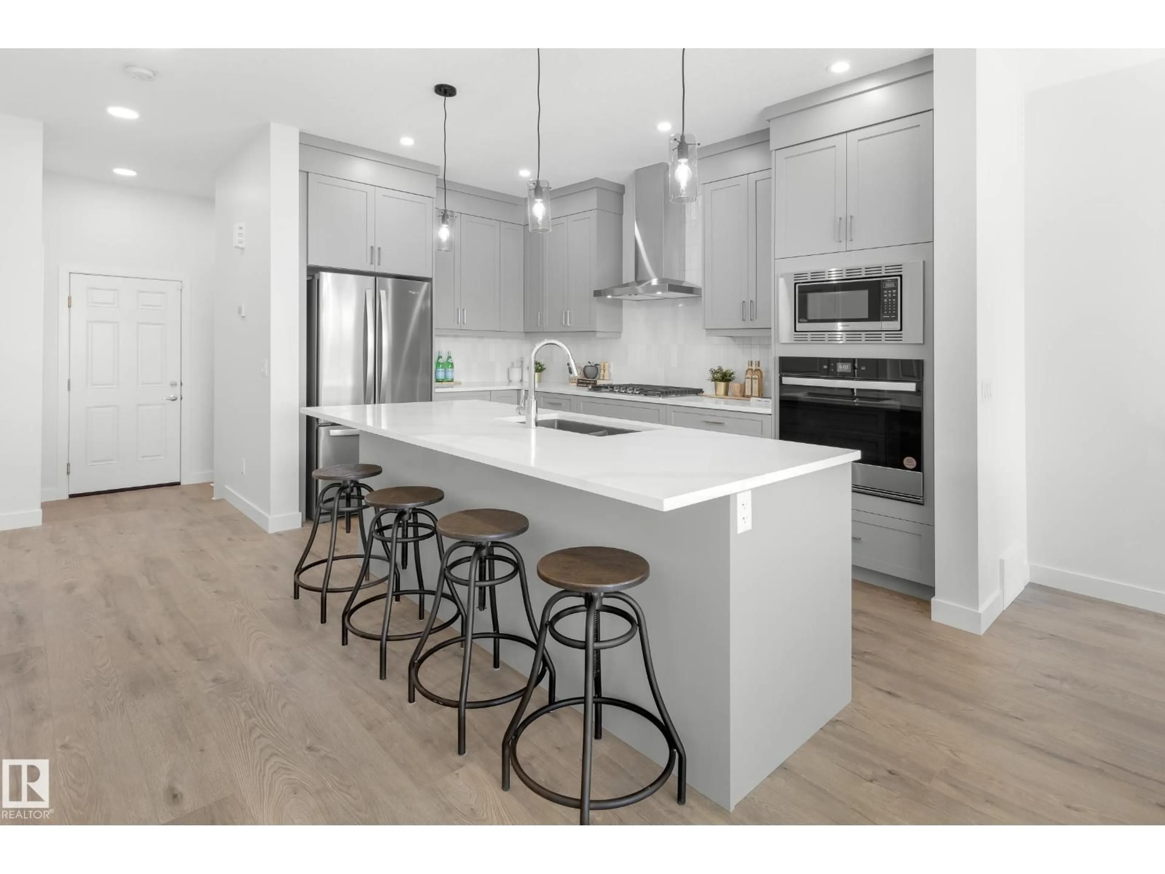 Open concept kitchen, unknown for SW - 713 PAYIPWAT CM, Edmonton Alberta T6W5K8