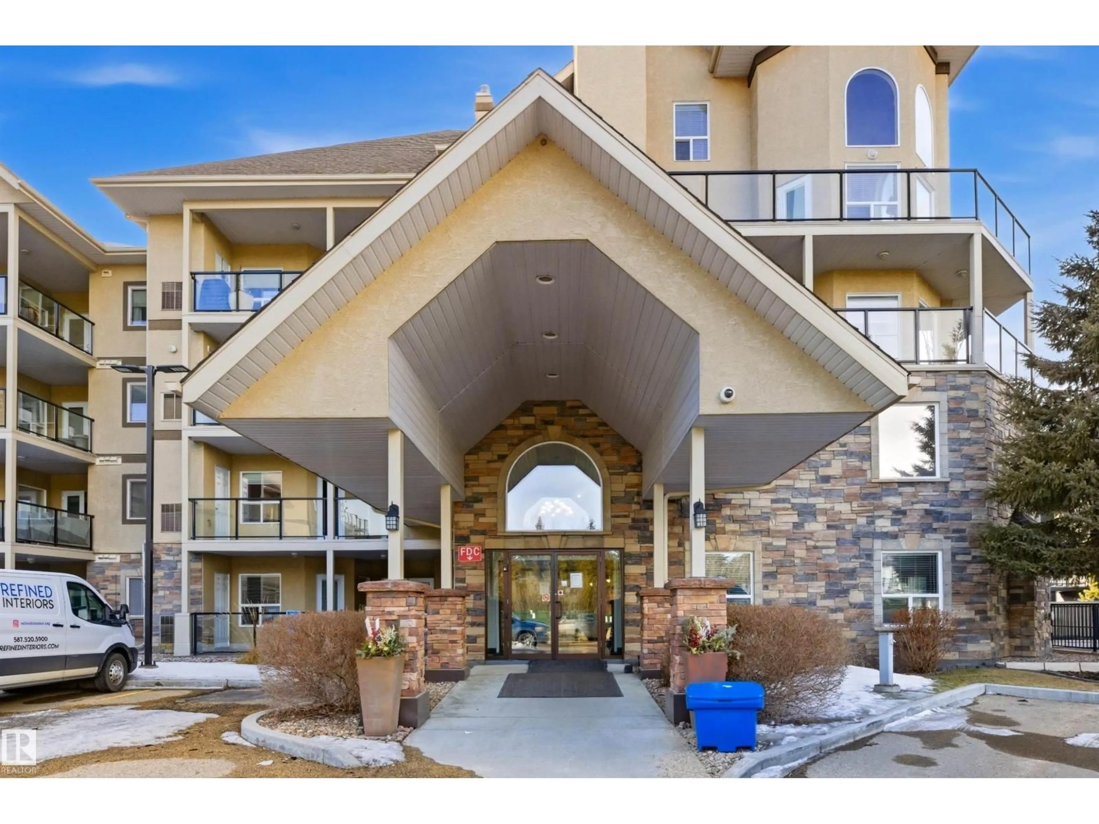 Indoor foyer for #208 - 1320 RUTHERFORD RD, Edmonton Alberta T6W0B6