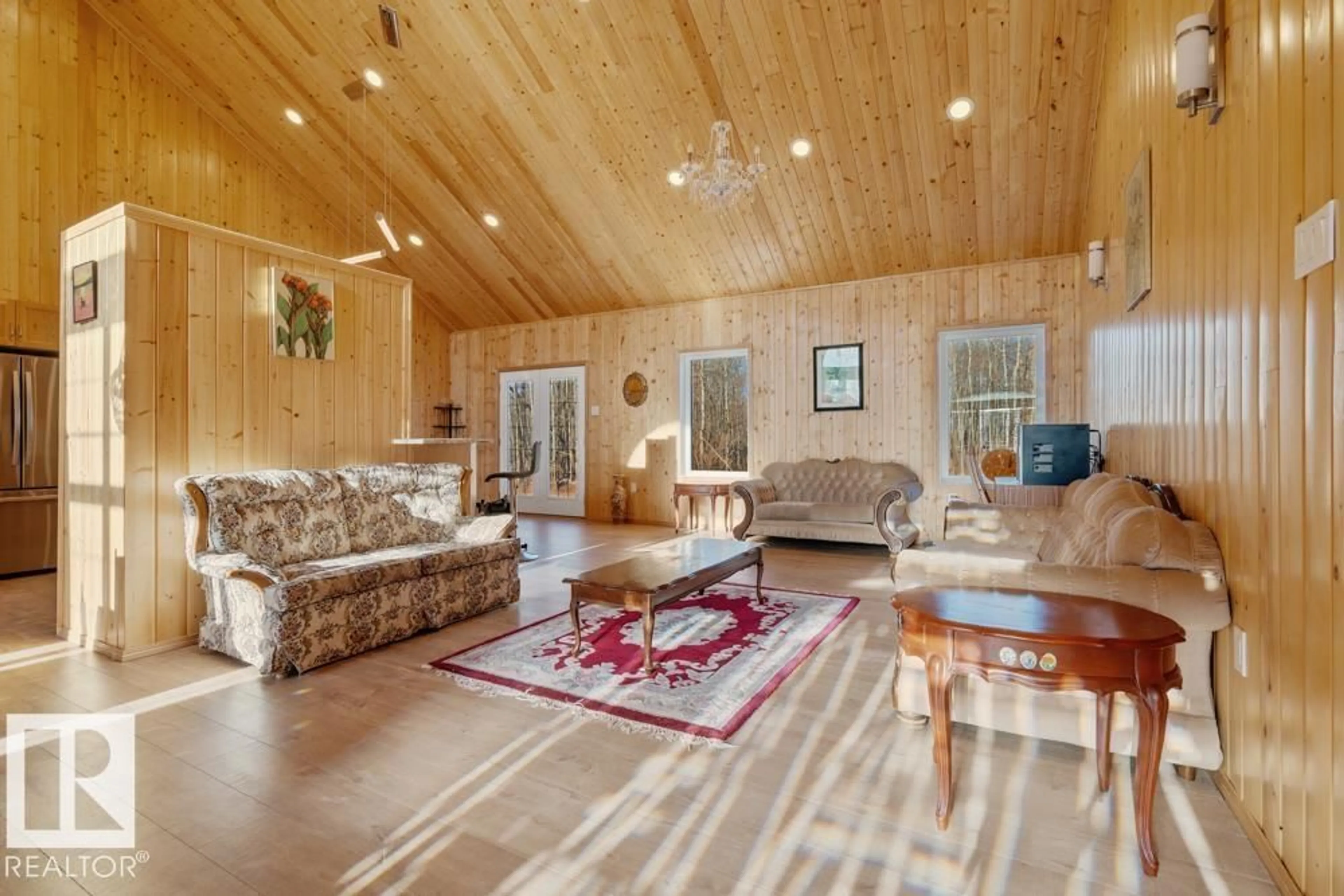 Living room with furniture, unknown for 20322 TWP ROAD 515, Rural Strathcona County Alberta T8G1G2