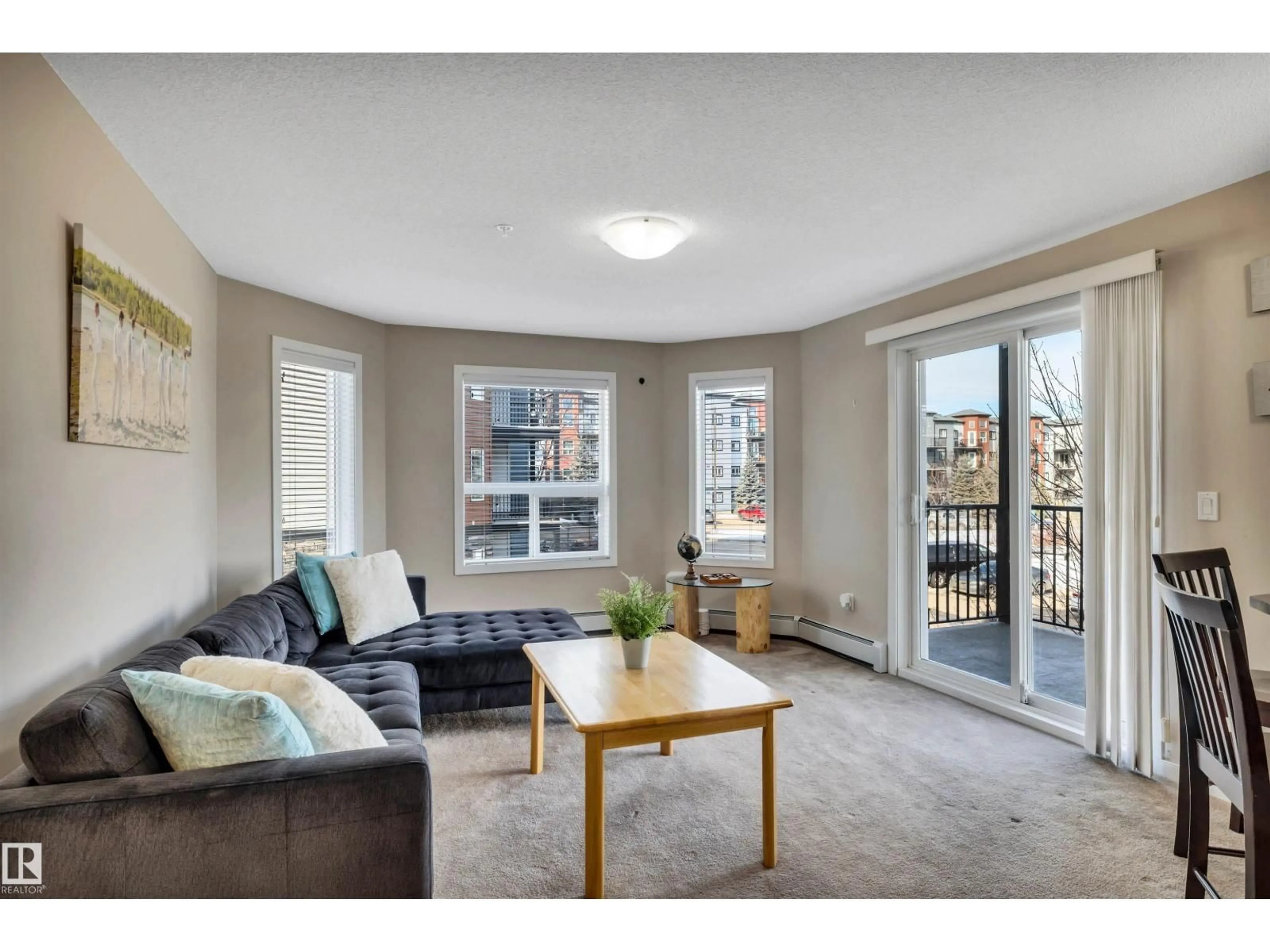 Living room with furniture, unknown for 392 - 215 SILVER BERRY RD, Edmonton Alberta T6T0H1