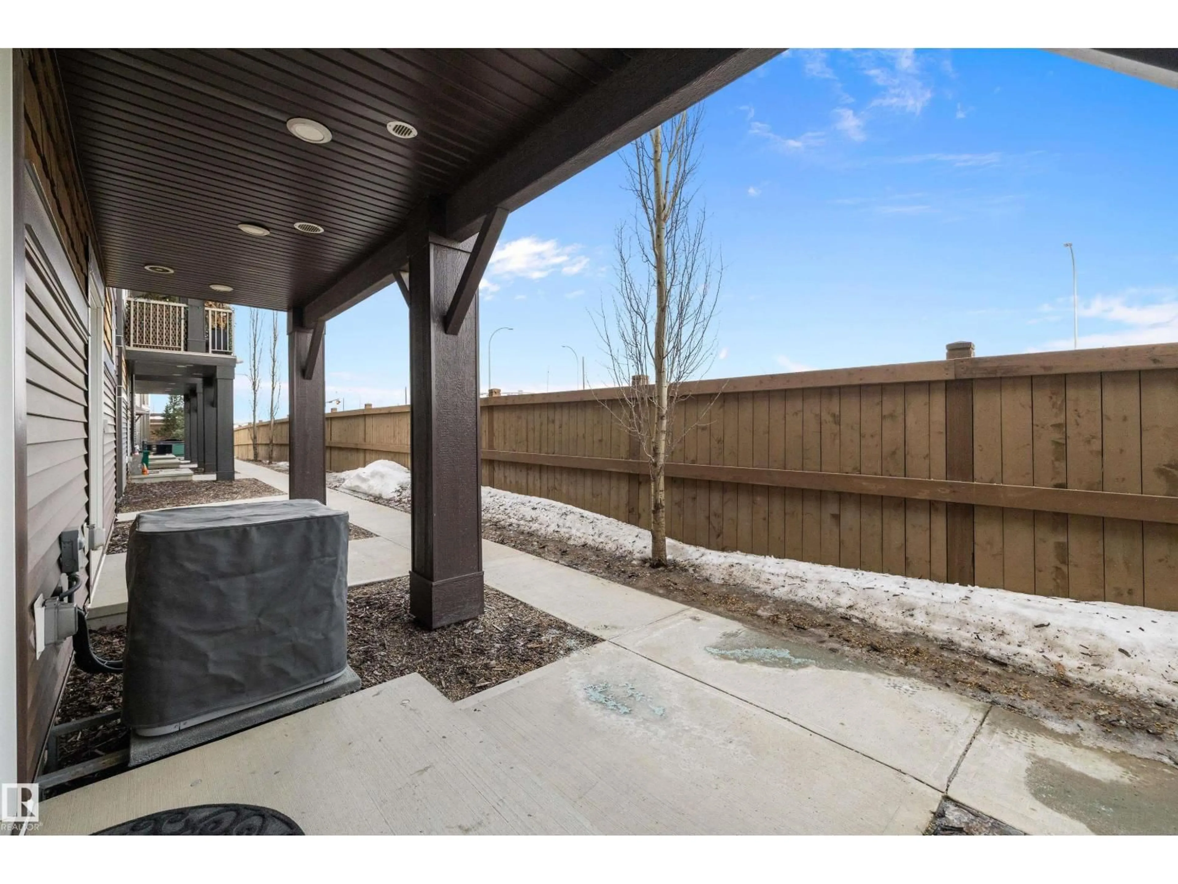 Patio, unknown for #45 - 1005 GRAYDON HILL BV, Edmonton Alberta T6W3J5