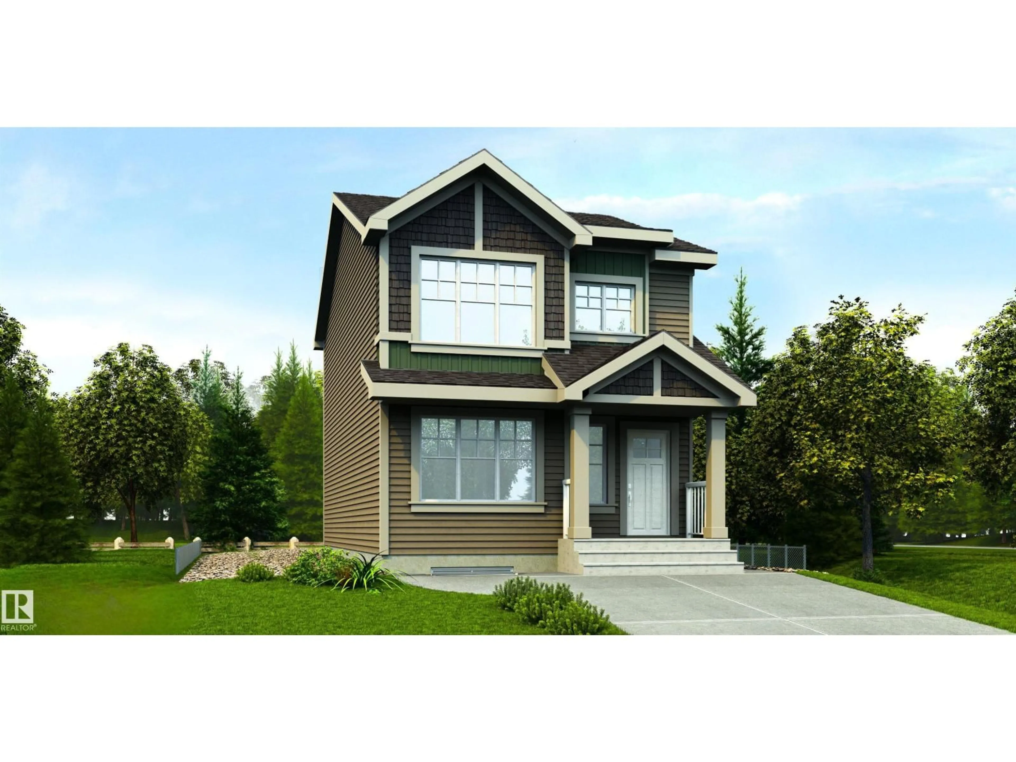 Home with brick exterior material, street for 1060 14 AV, Edmonton Alberta T6T2W7