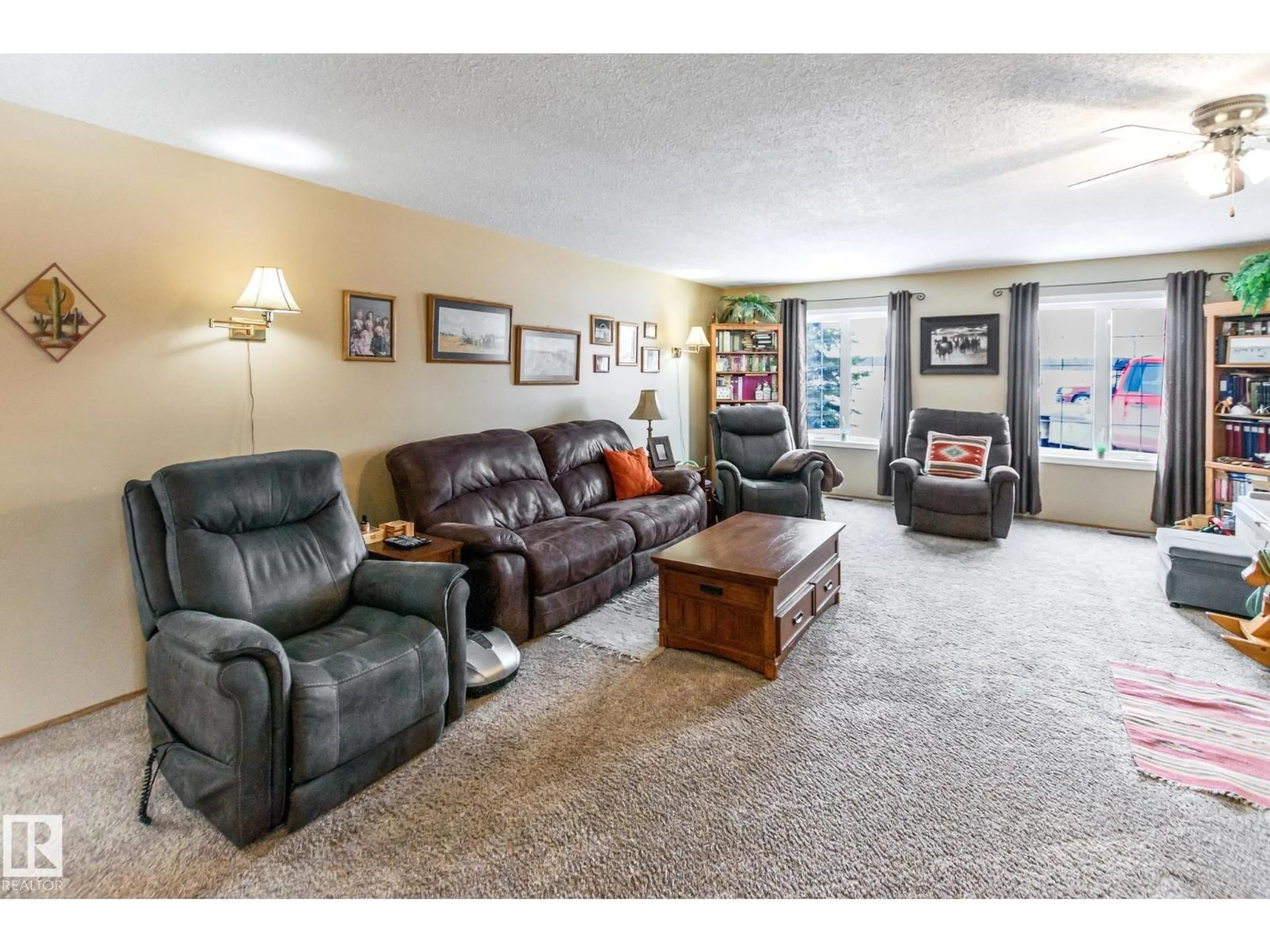 Living room with furniture, unknown for 60429 RGE RD 461, Rural Bonnyville M.D. Alberta T9N2H1