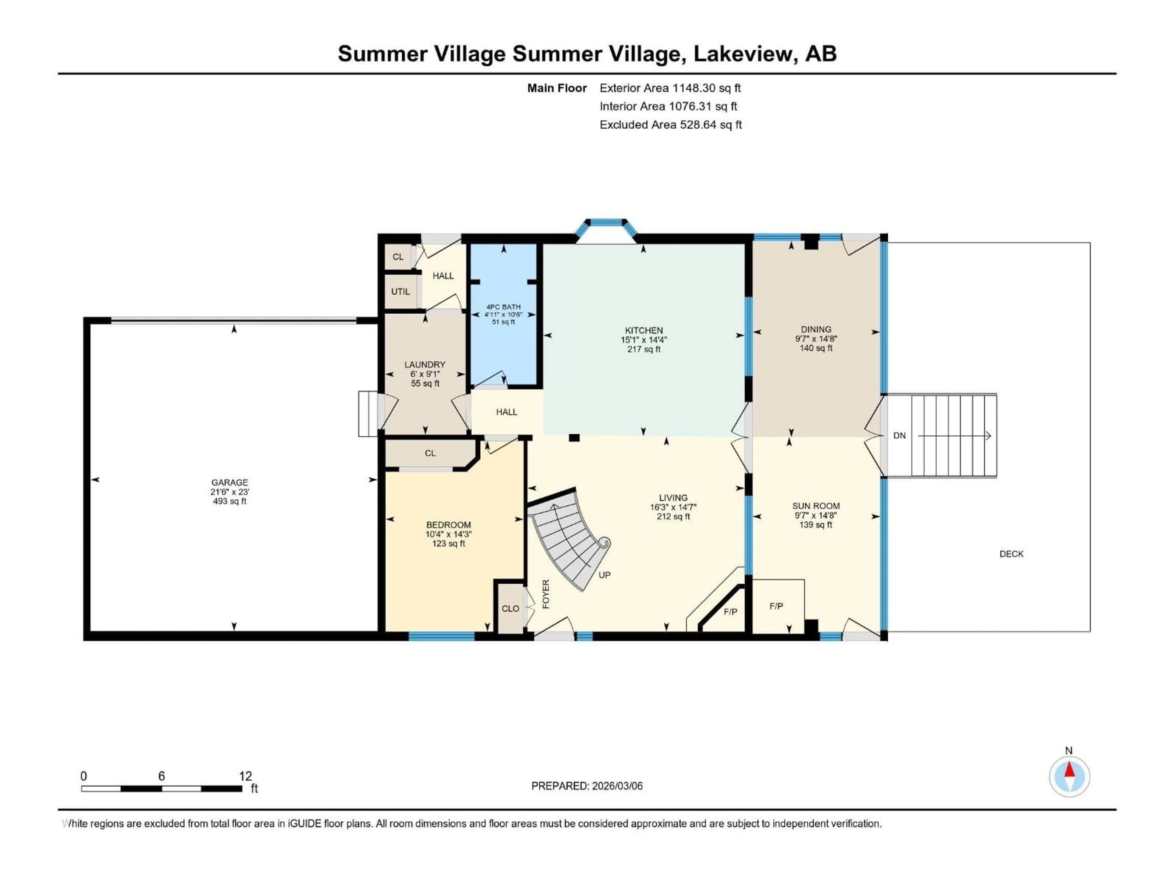 Floor plan for 104 BAYVIEW DR, Rural Parkland County Alberta T0E2K0