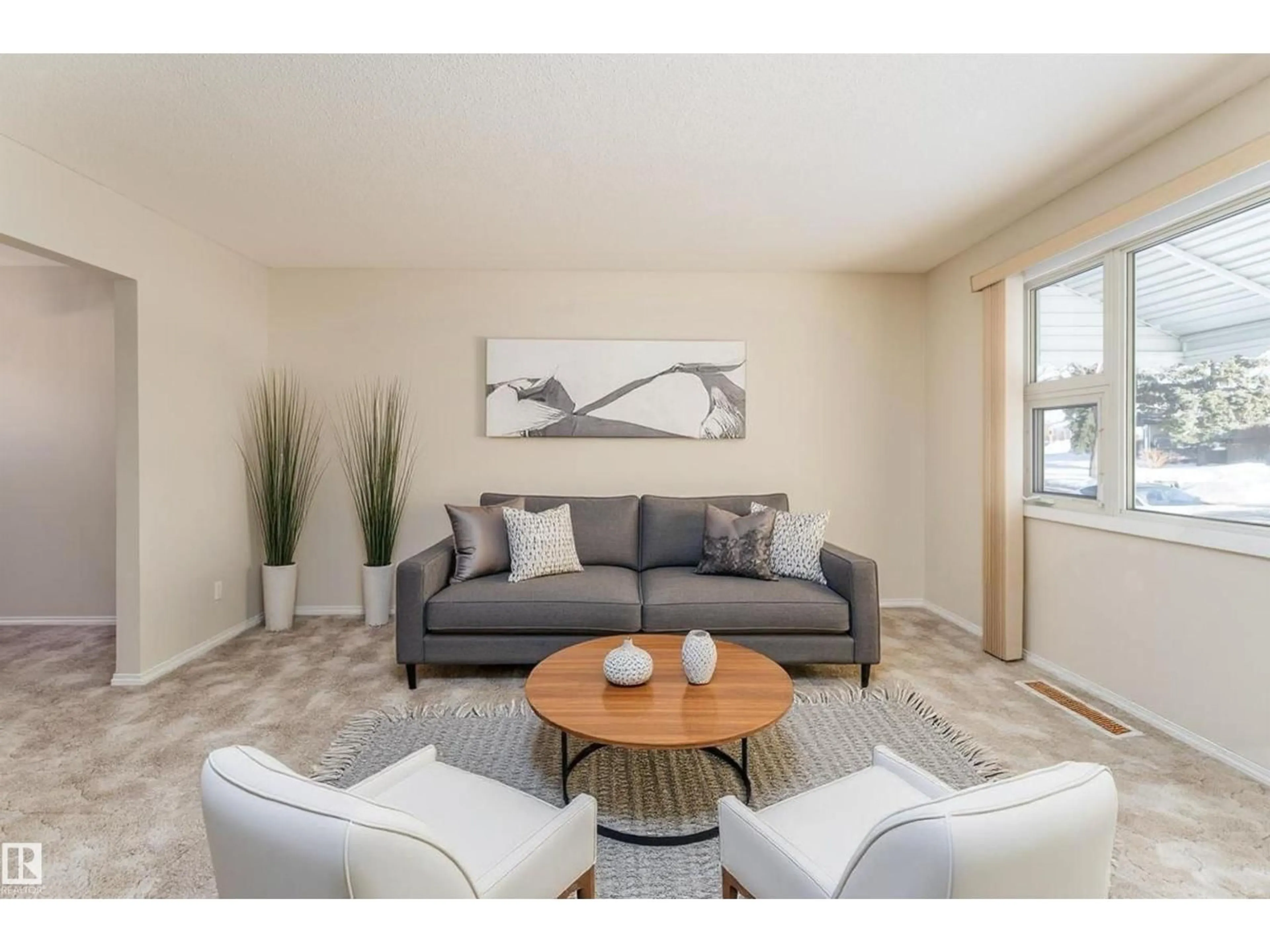 Living room with furniture, unknown for 691 ALDER AV, Sherwood Park Alberta T8A3K6