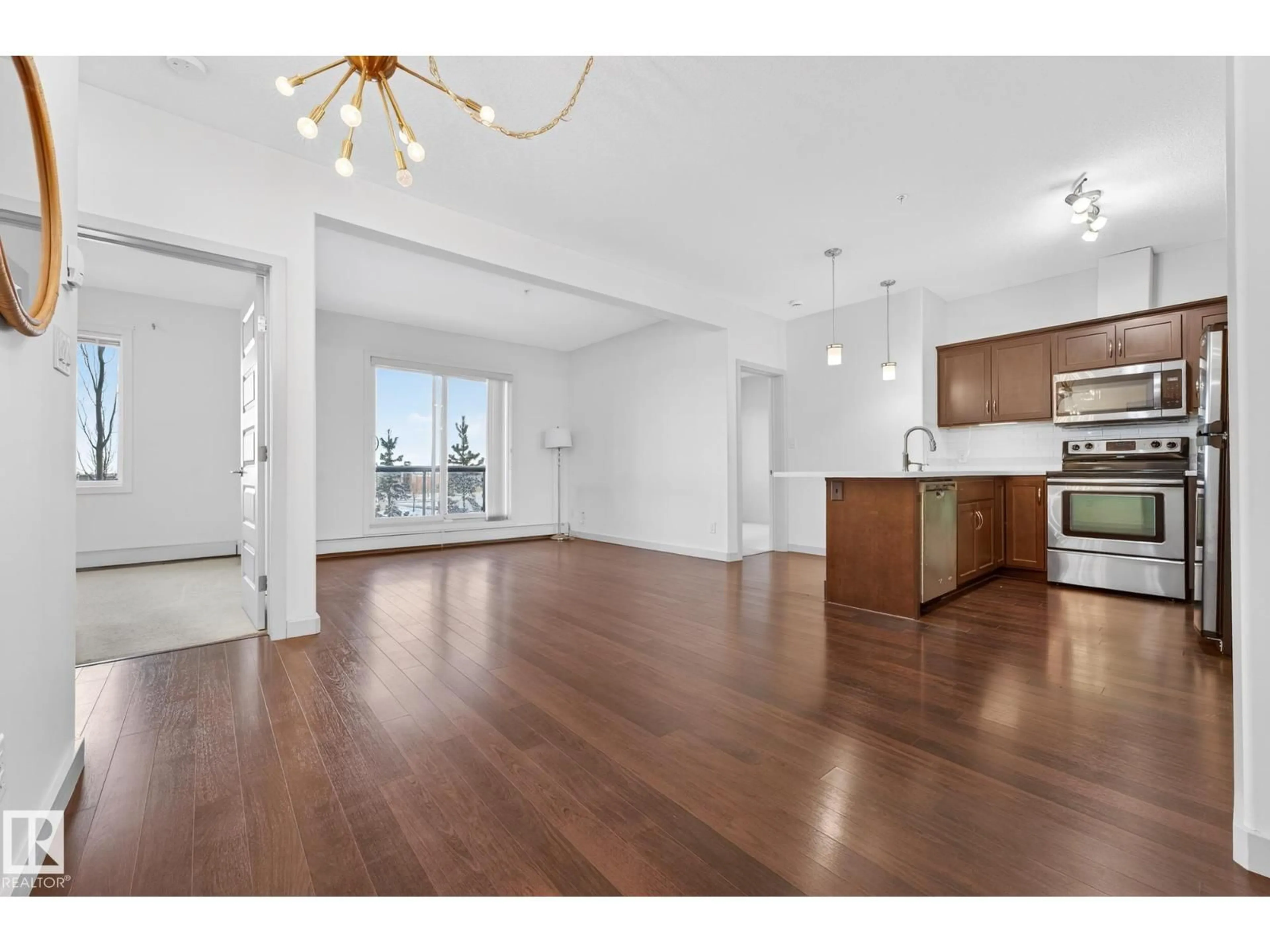 Open concept kitchen, unknown for 304 - 316 AMBLESIDE LI, Edmonton Alberta T6W0V2