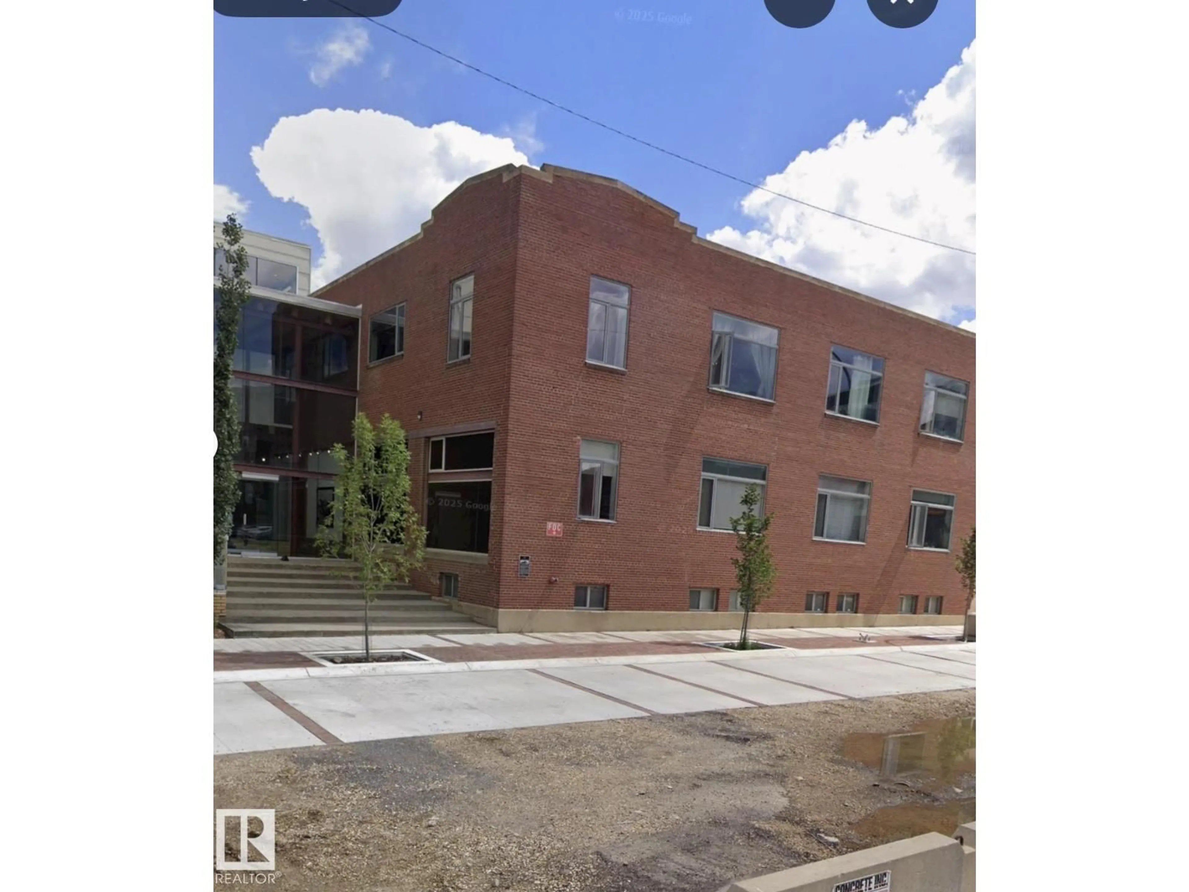 A pic from outside/outdoor area/front of a property/back of a property/a pic from drone, building for #212 - 10309 107 ST, Edmonton Alberta T5J1K3