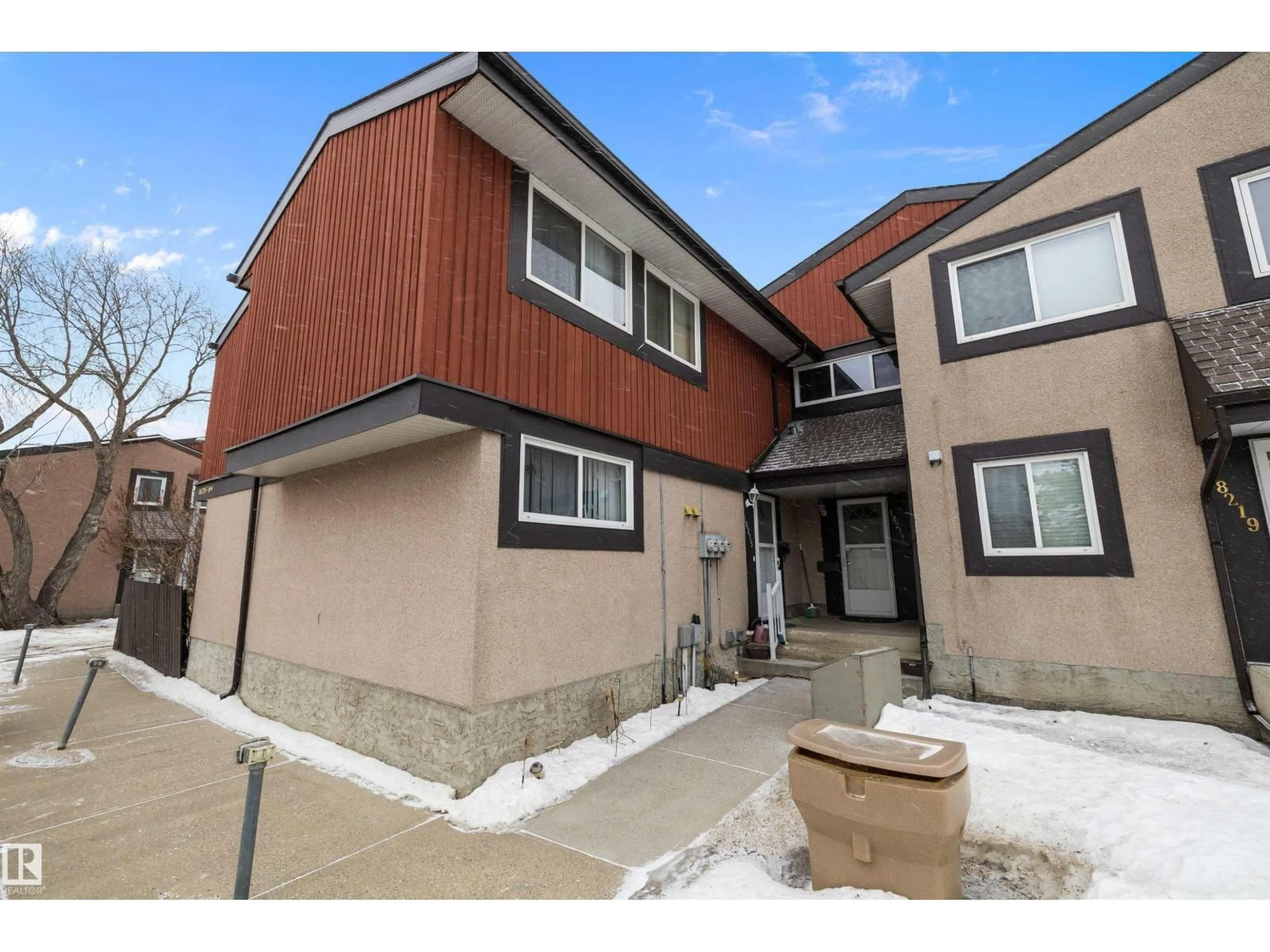 Home with brick exterior material, street for 18217 84 AV, Edmonton Alberta T5T1T7