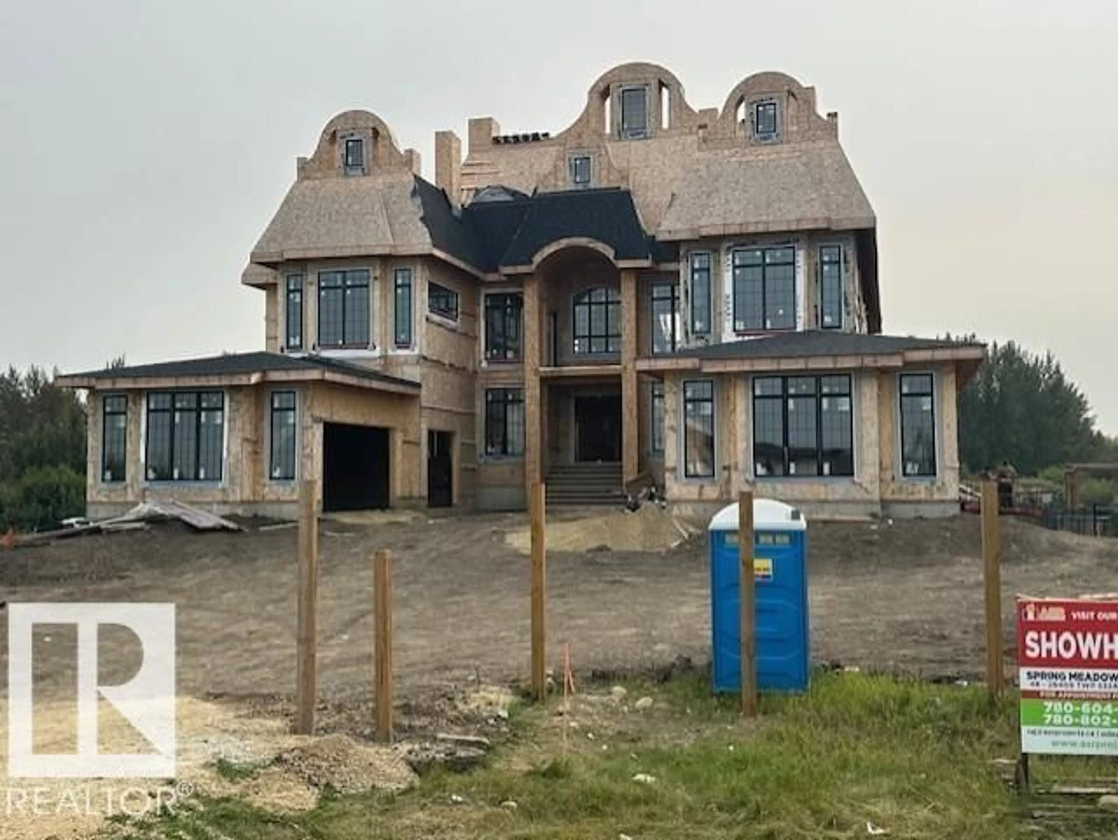 Home with brick exterior material, building for #9 - 26409 TWP ROAD 532 A, Rural Parkland County Alberta T7X3H5