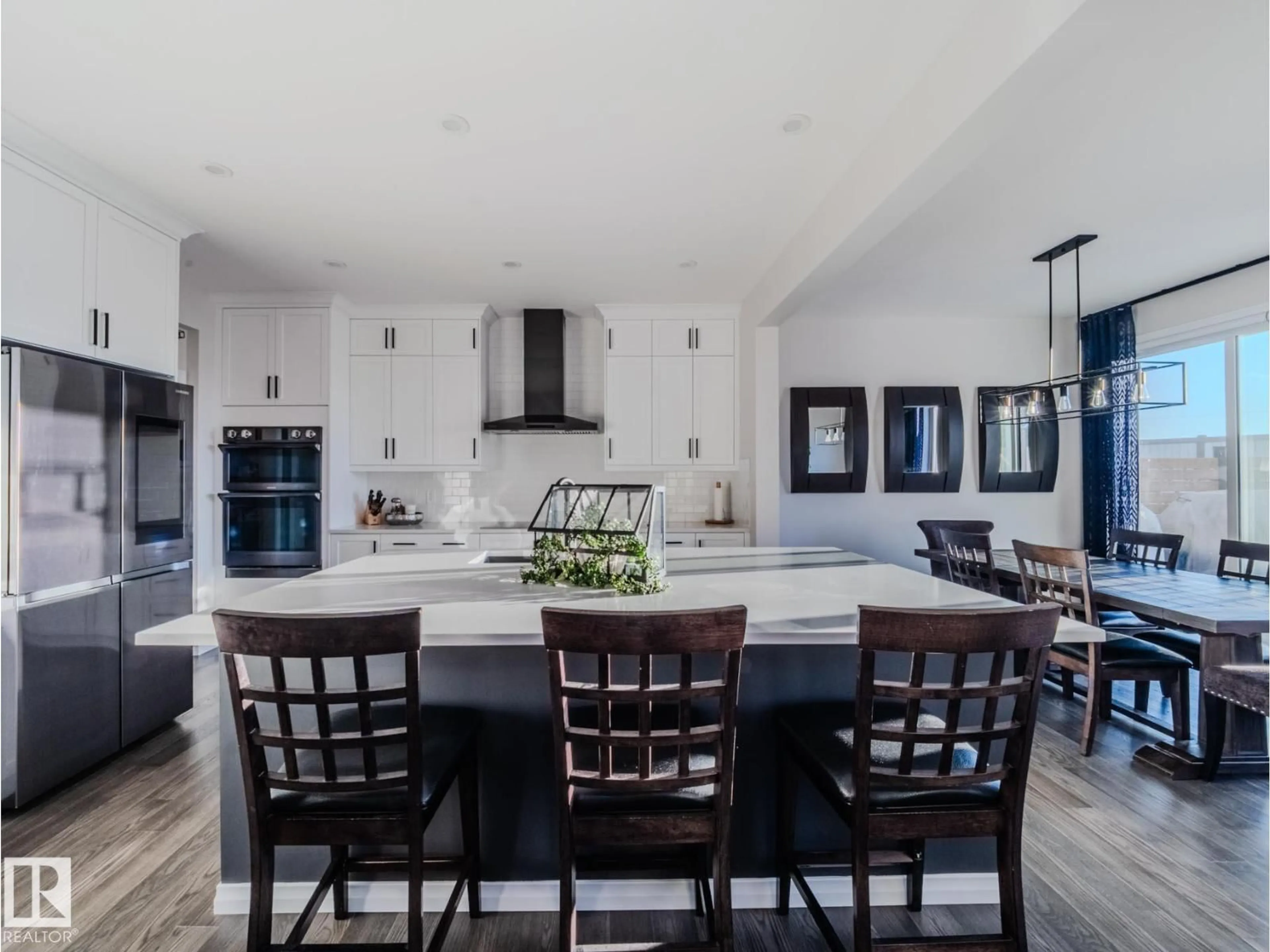 Open concept kitchen, ceramic/tile floor for 166 SEDUM WY, Sherwood Park Alberta T8H2X8