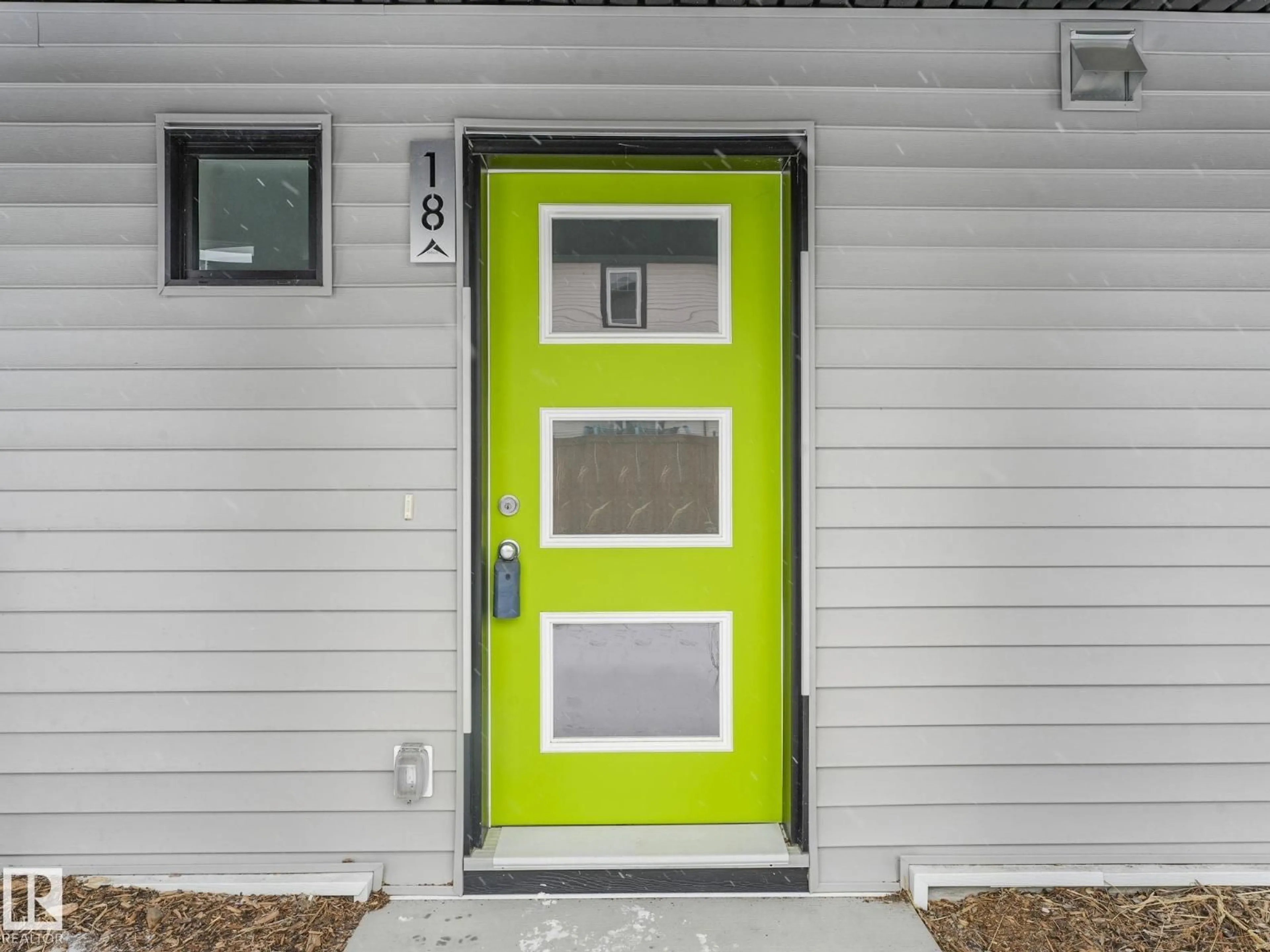 Home with vinyl exterior material, street for 18 - 1203 163 ST, Edmonton Alberta T6W3X1