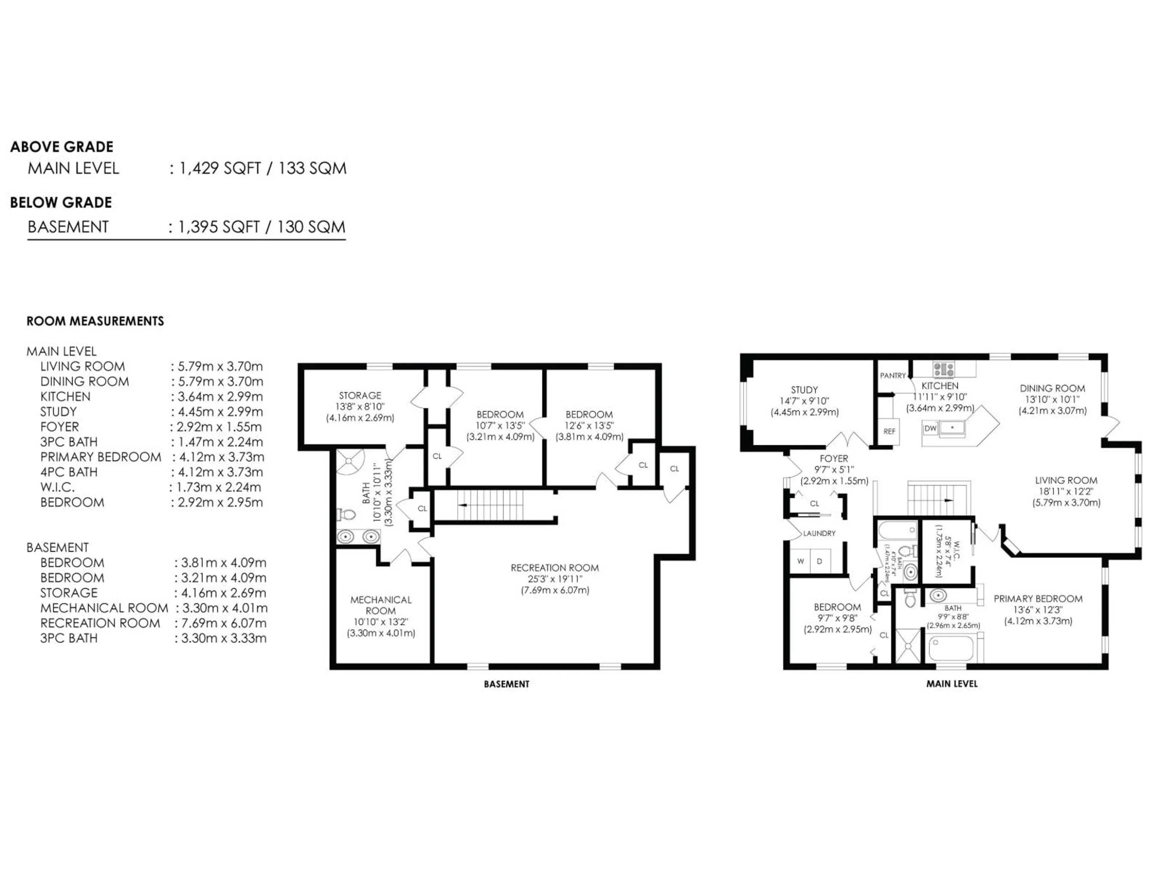 Floor plan for NW - 16012 78 ST, Edmonton Alberta T5Z3E9