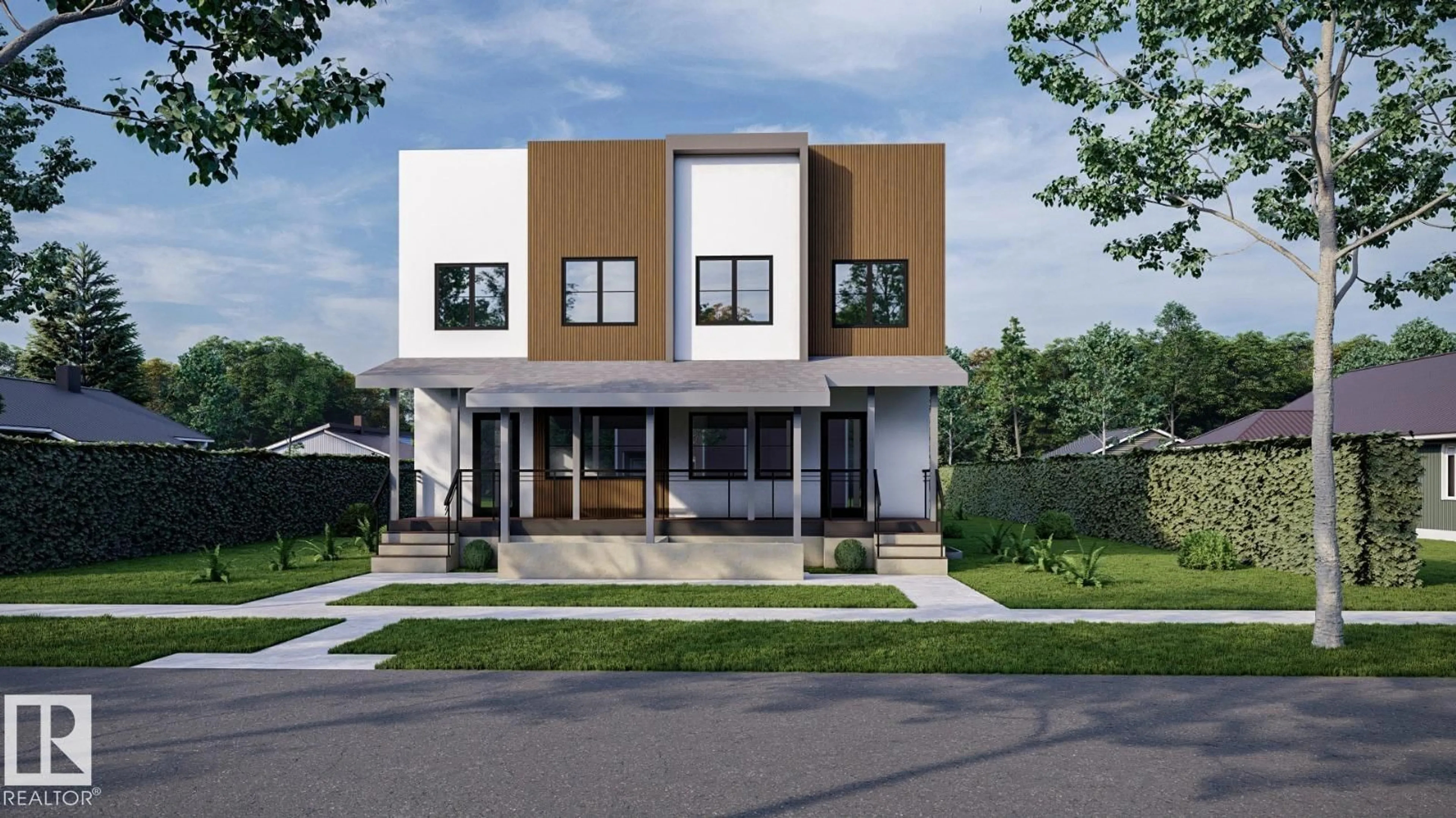 Home with brick exterior material, street for 13924 107A AV, Edmonton Alberta T5M2A9