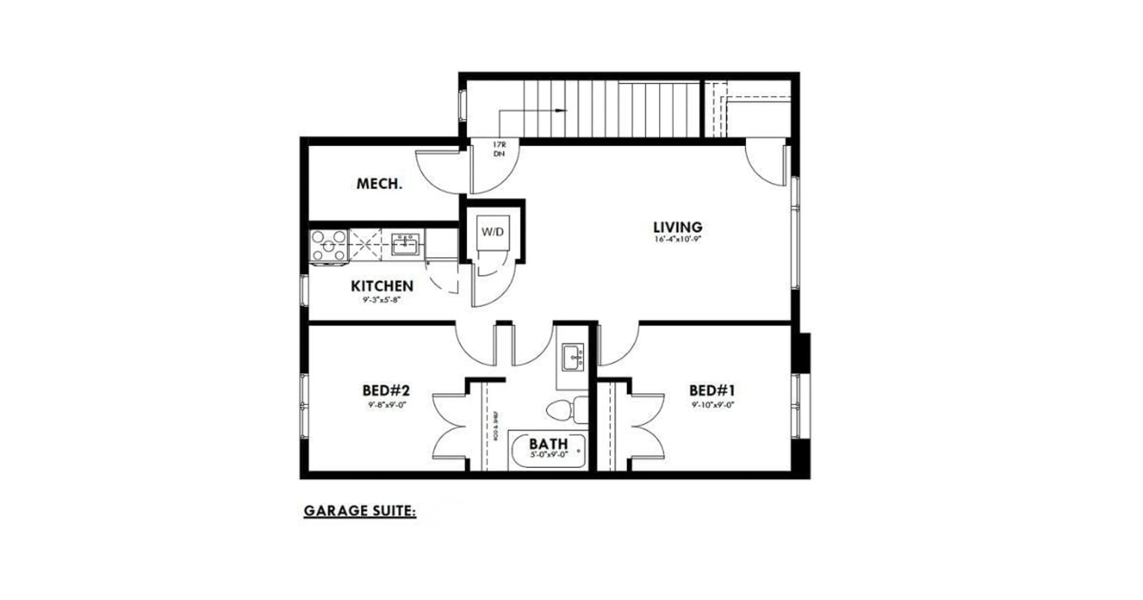 Floor plan for 10352/10354 147 ST, Edmonton Alberta T5N3C3