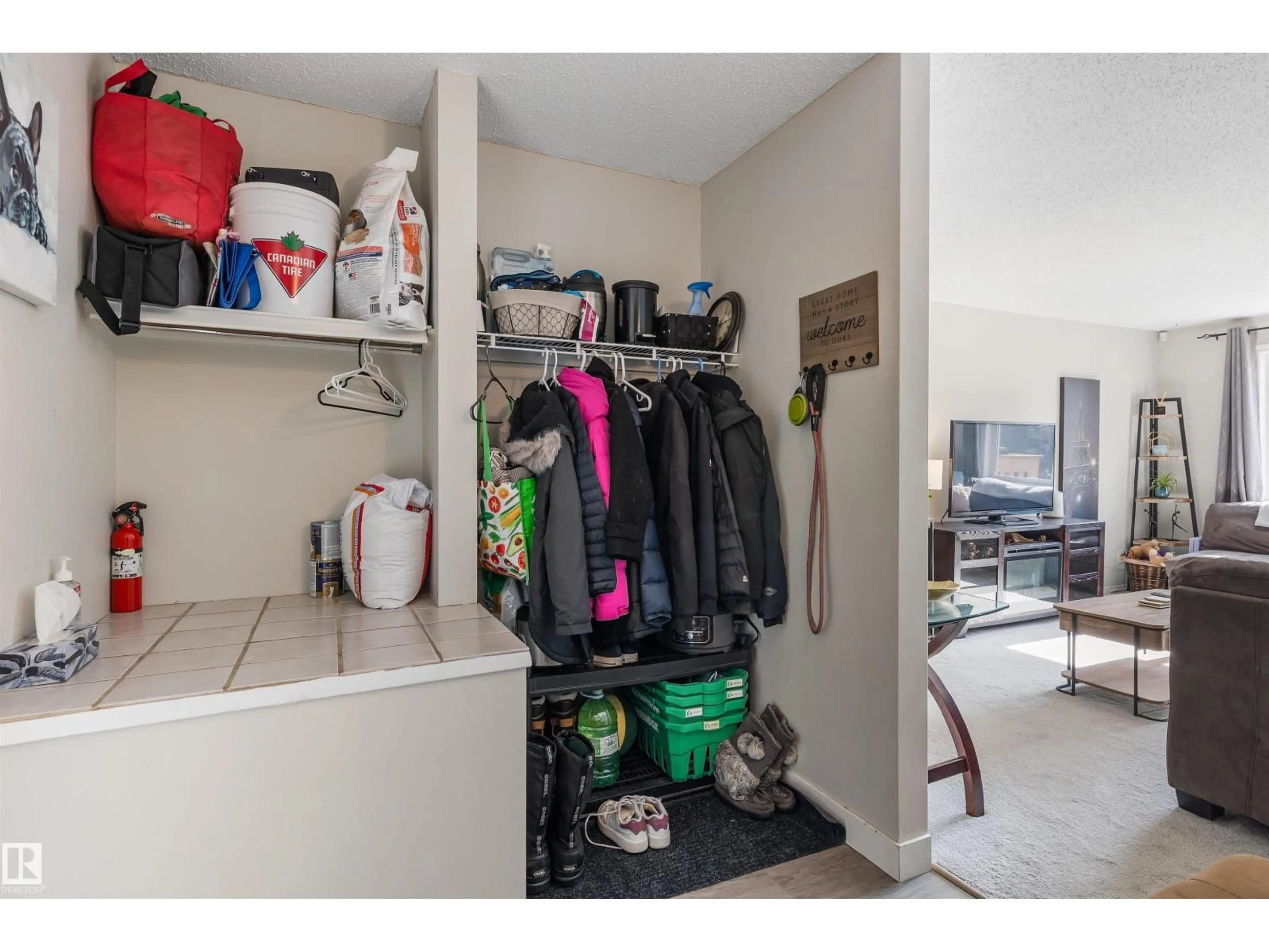 Storage room or clothes room or walk-in closet for 95 - 129 MCKENNEY AV, St. Albert Alberta T8N2Y2