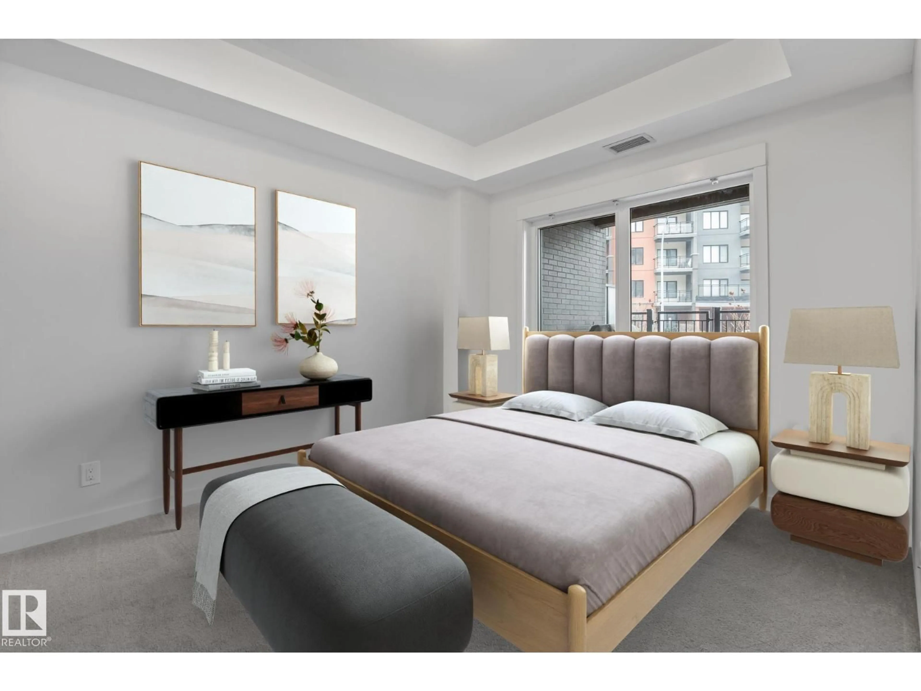 Bedroom with bed, unknown for 116 5 ST LOUIS ST, St. Albert Alberta T8N7T2