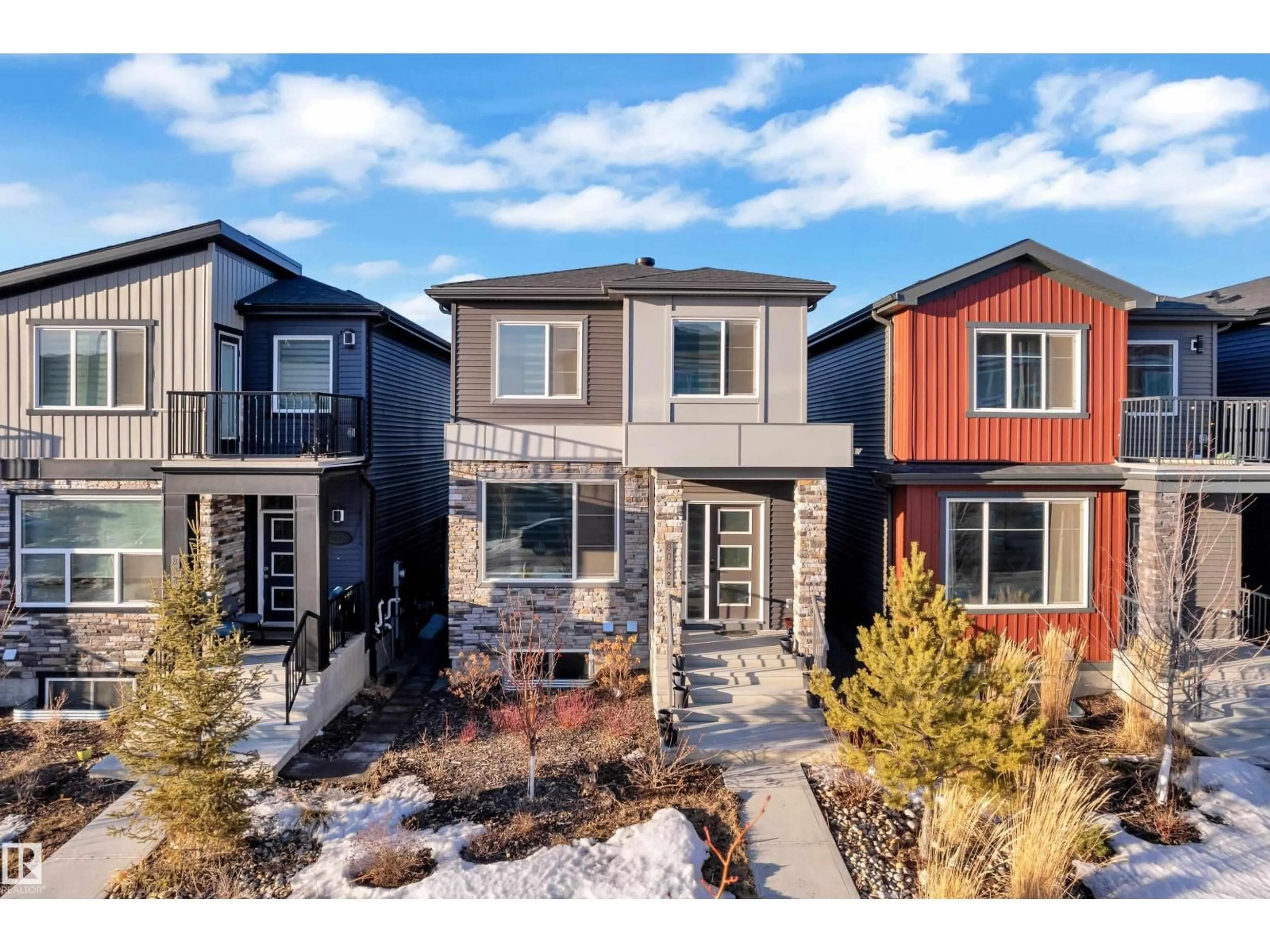 Home with brick exterior material, street for LI SW - 8042 KIRIAK LINK, Edmonton Alberta T6W1A5