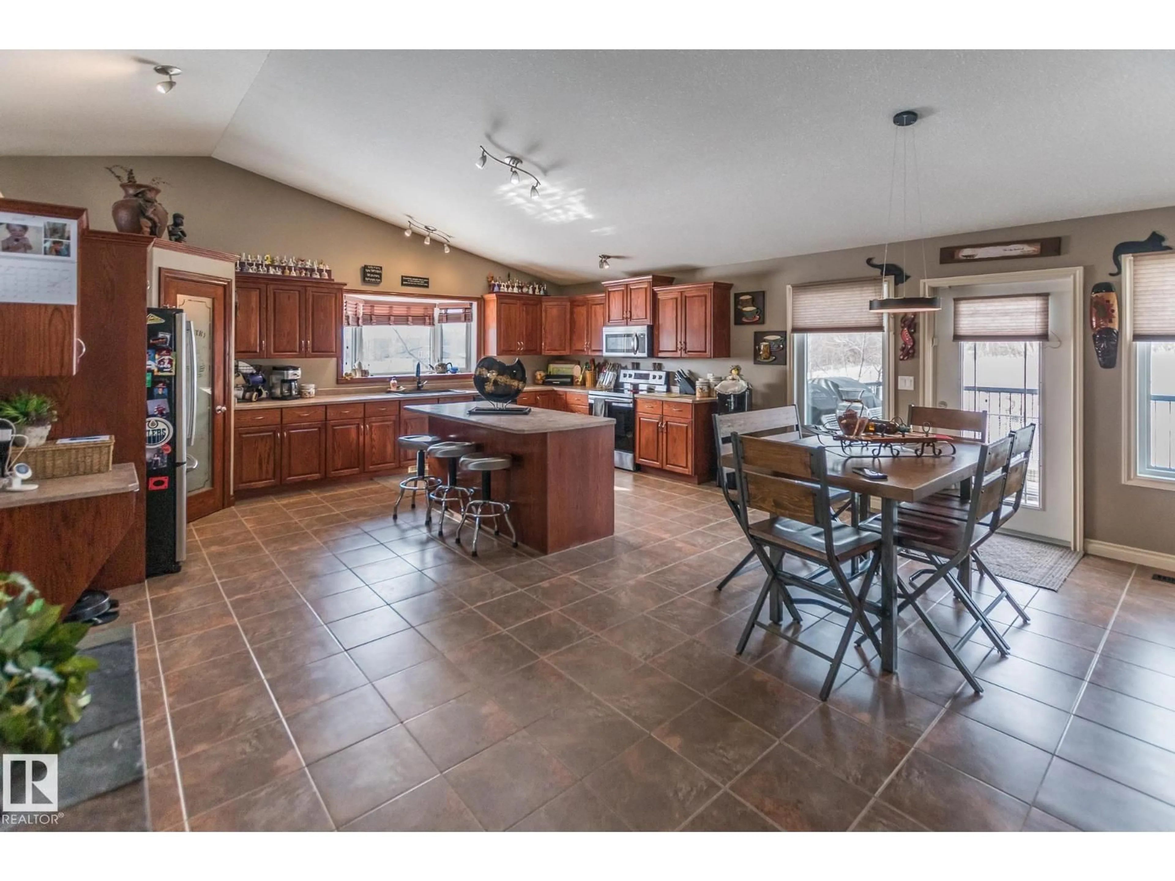 Open concept kitchen, ceramic/tile floor for 46324 - 40 TWP RD 611, Rural Bonnyville M.D. Alberta T9N2G6