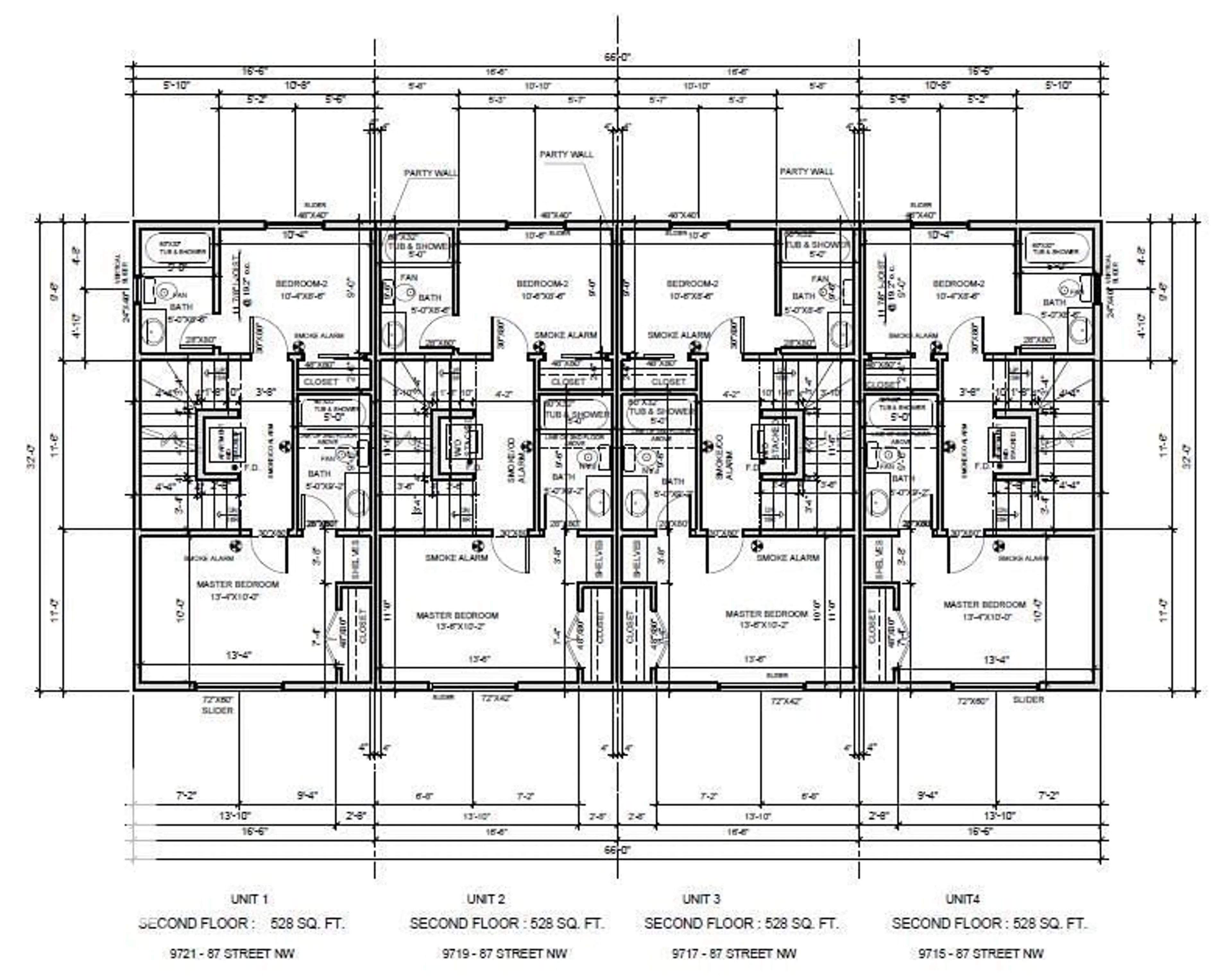 Floor plan for NW - 9715 87 ST, Edmonton Alberta T6C4C6