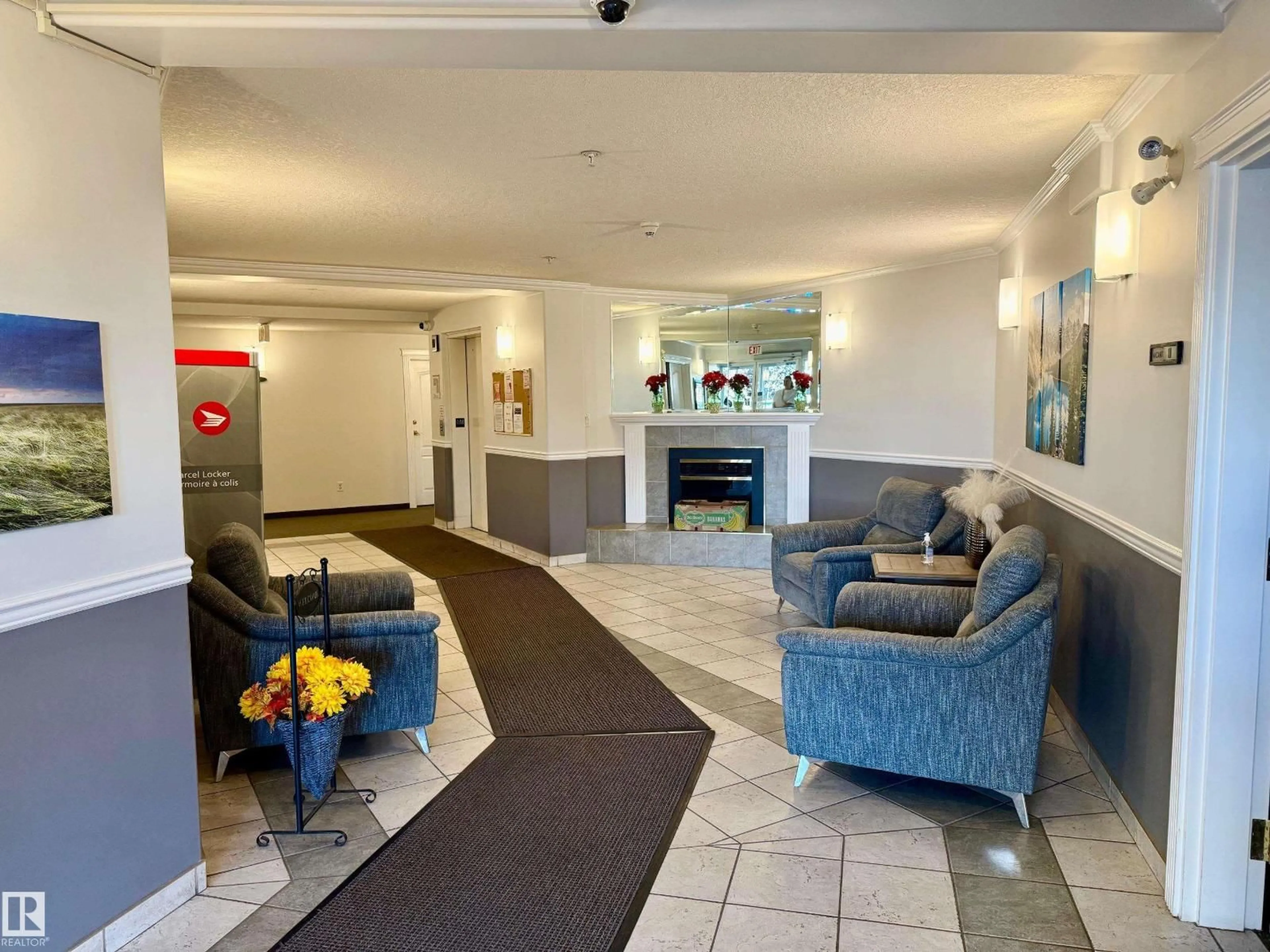 Lobby for #404 - 8315 83 ST NW, Edmonton Alberta T6C4R8
