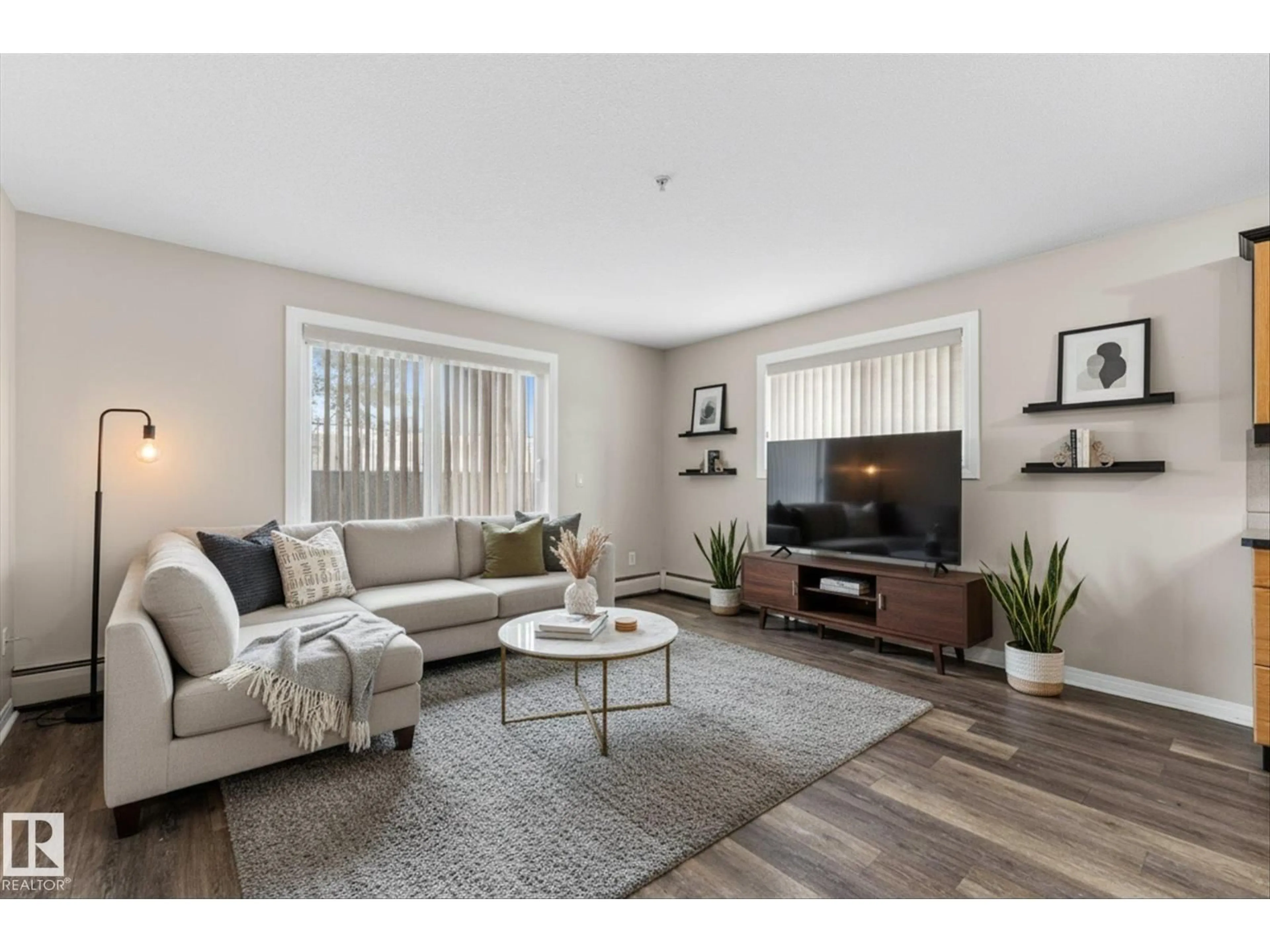 Living room with furniture, unknown for #112 - 9945 167 ST, Edmonton Alberta T5P0K5