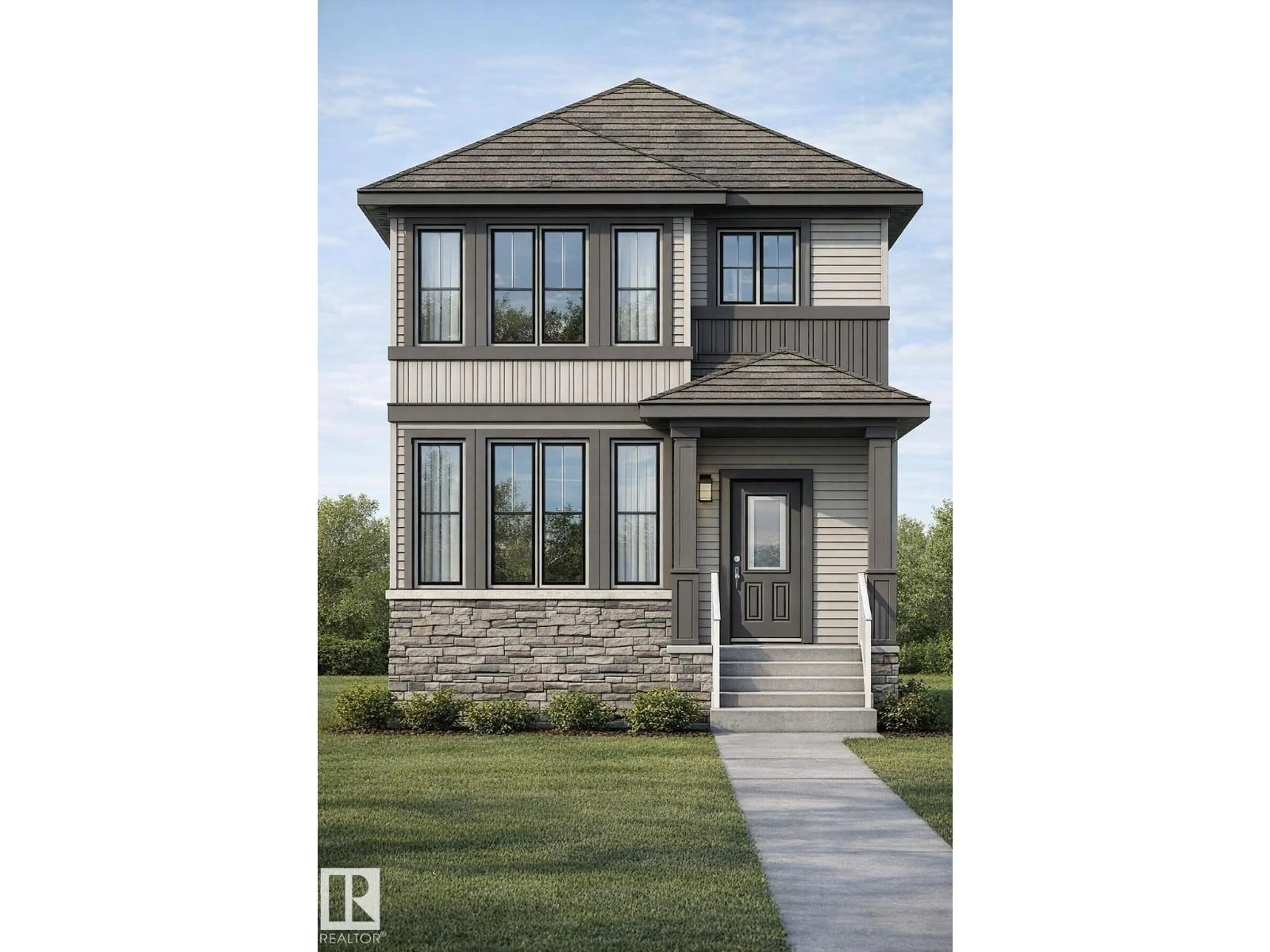 Home with brick exterior material, street for 113 BRICKYARD DR, Stony Plain Alberta T7Z0P2