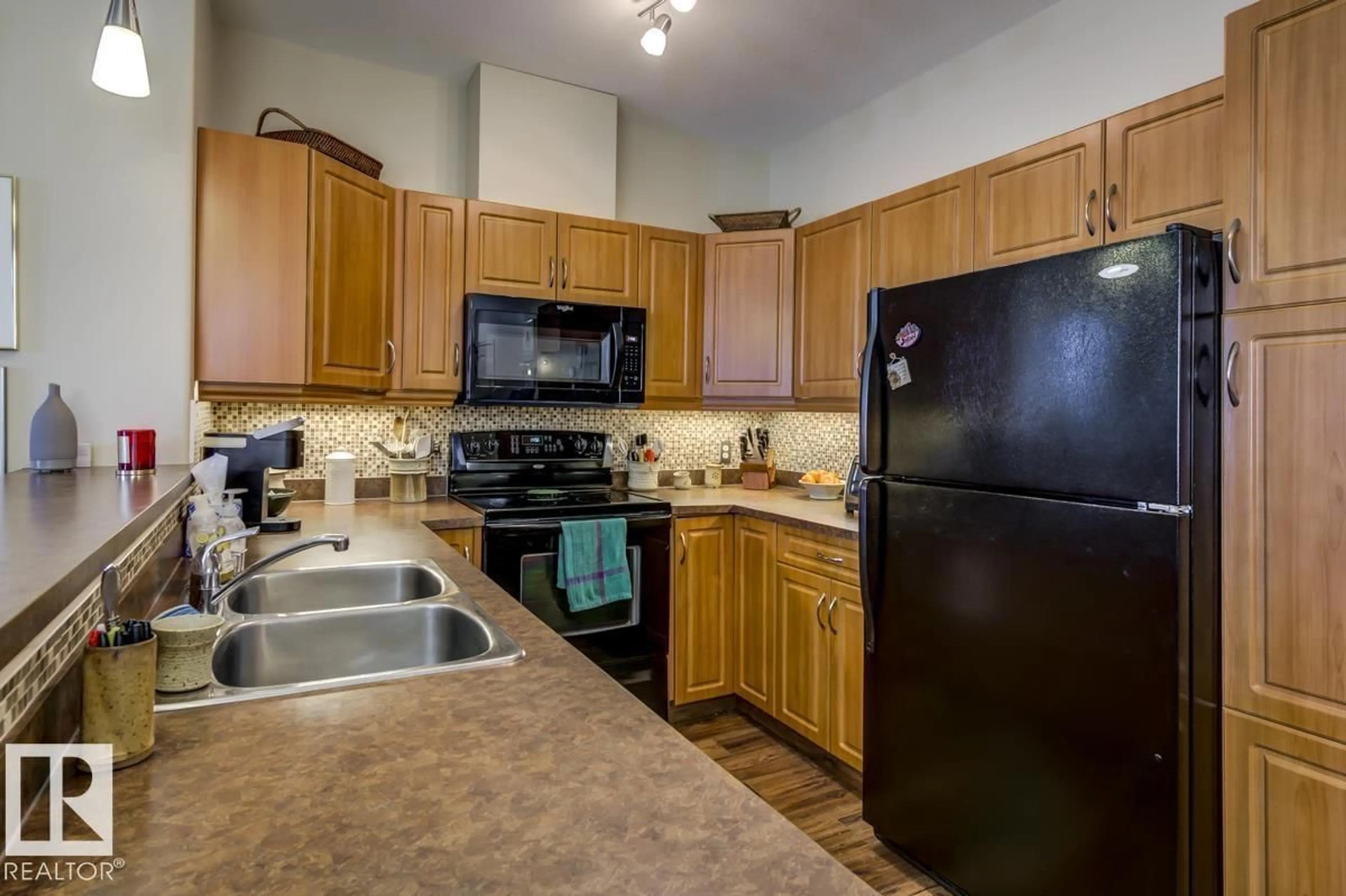 Standard kitchen, unknown for #210 - 2503 HANNA CR, Edmonton Alberta T6R0H1