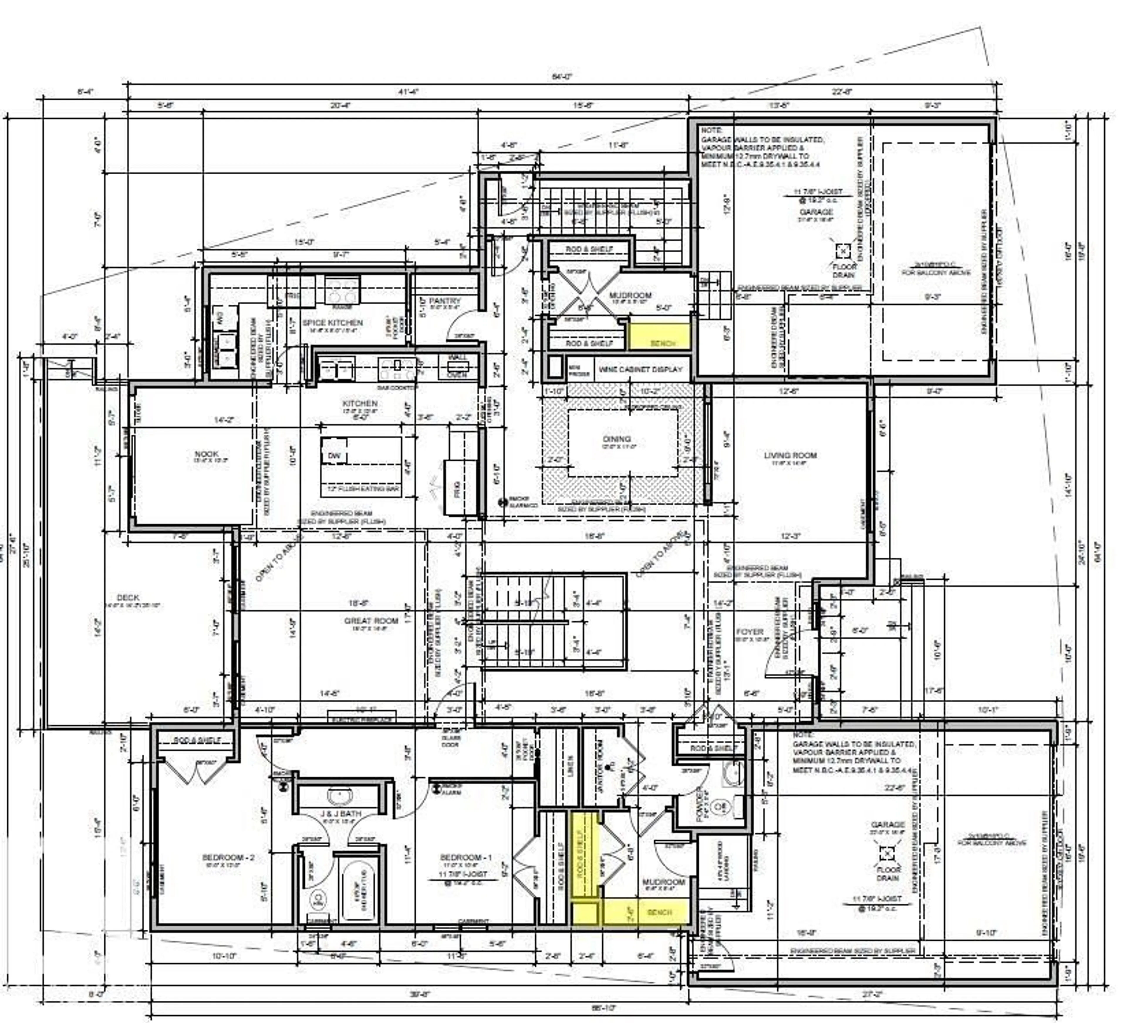 Floor plan for NW - 669 FRASER VISTA VS, Edmonton Alberta T5Y3Z6