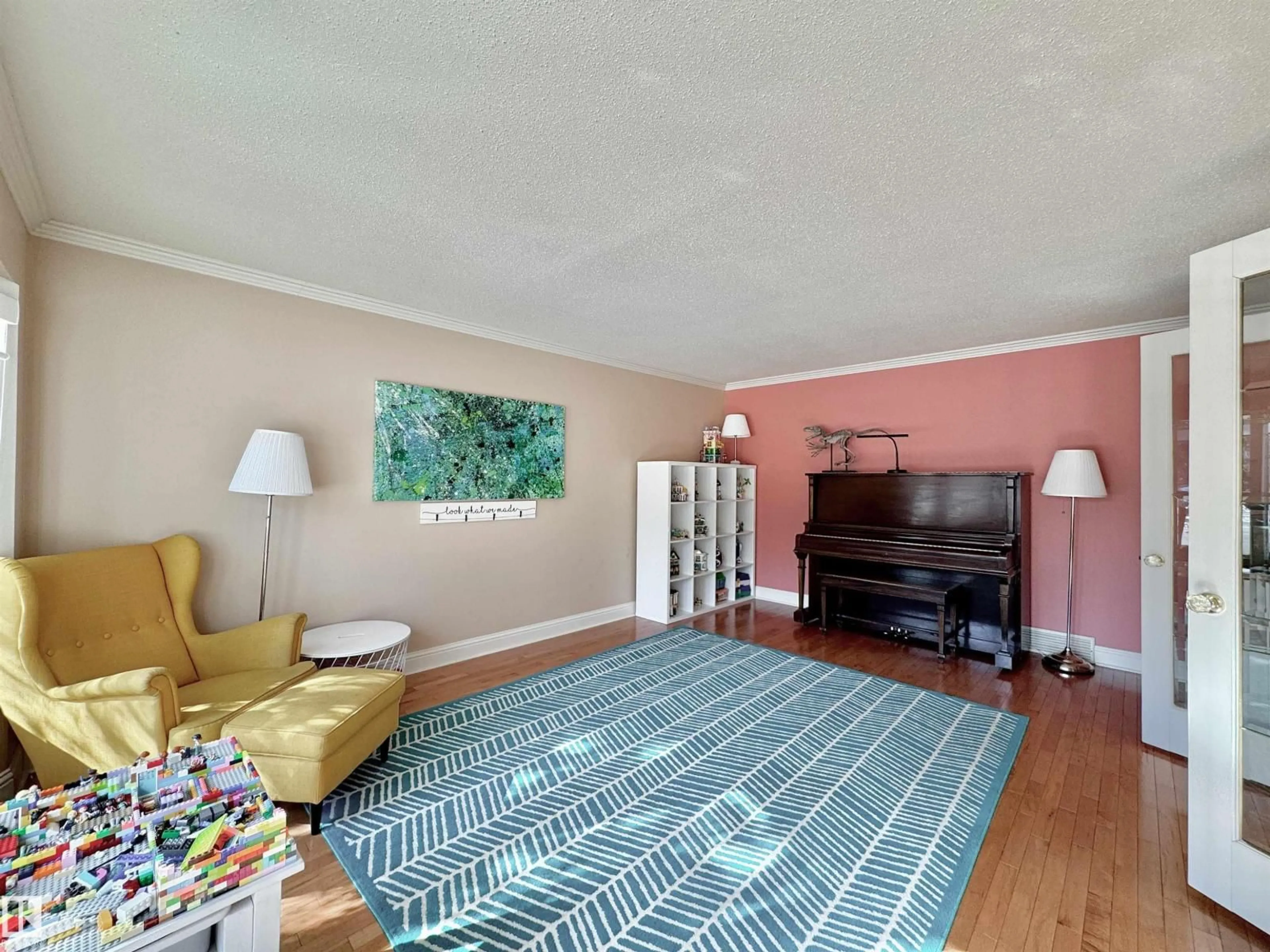 Living room with furniture, unknown for 4 WOLF CT, Edmonton Alberta T5T1E2