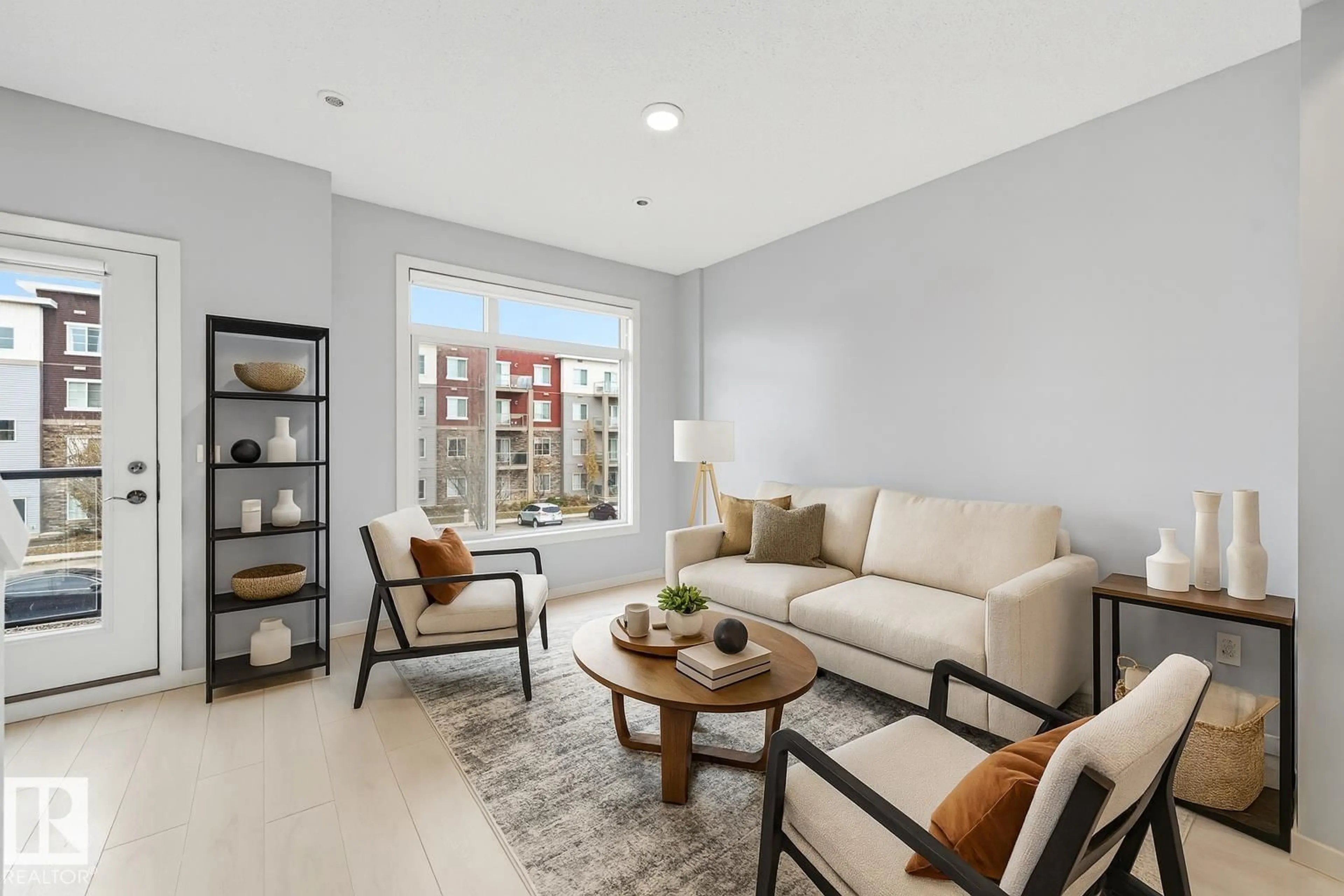 Living room with furniture, unknown for 804 - 16 WELSH DR, Edmonton Alberta T6X1Y8