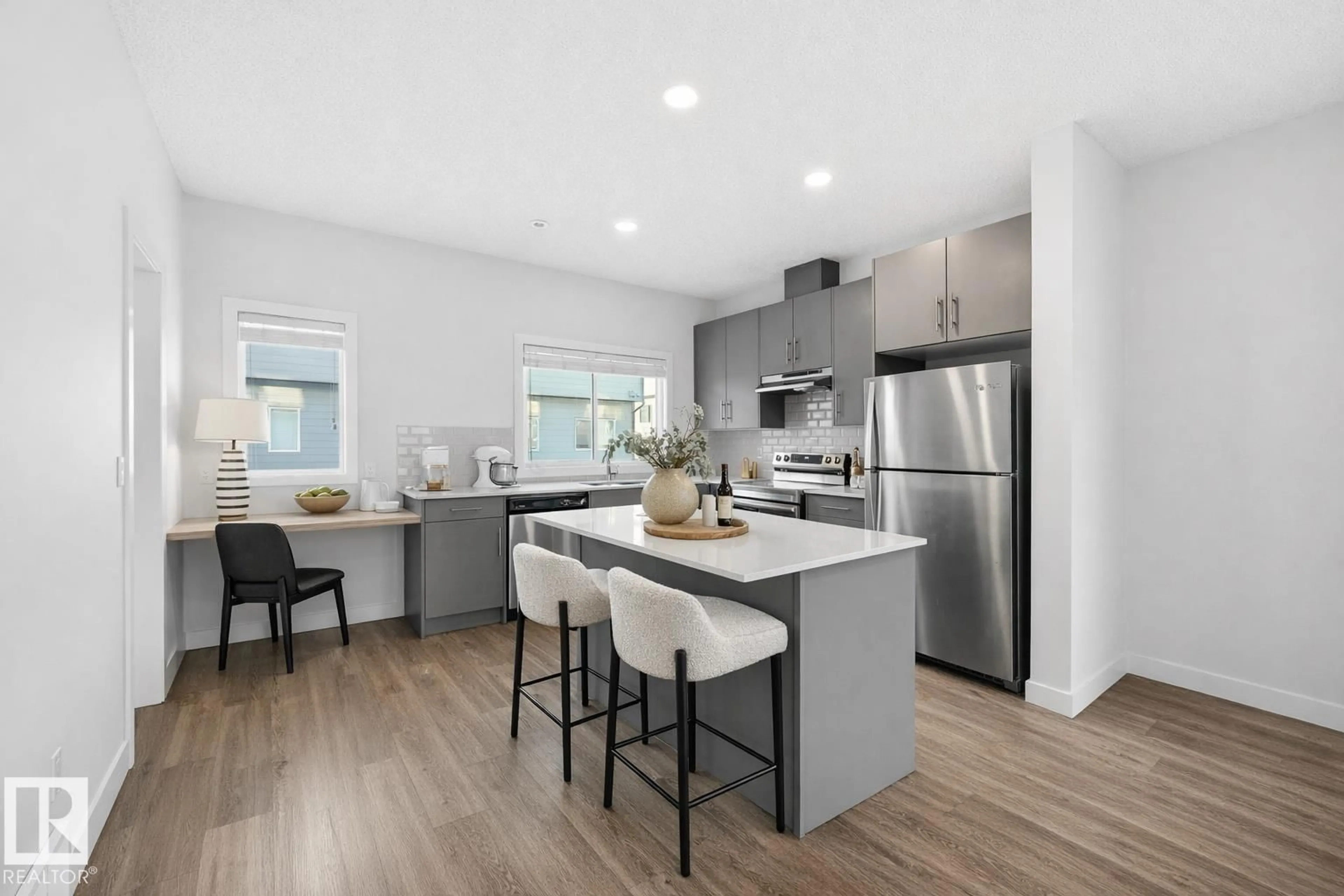 Open concept kitchen, unknown for 804 - 54 WELSH DR, Edmonton Alberta T6X1Y8