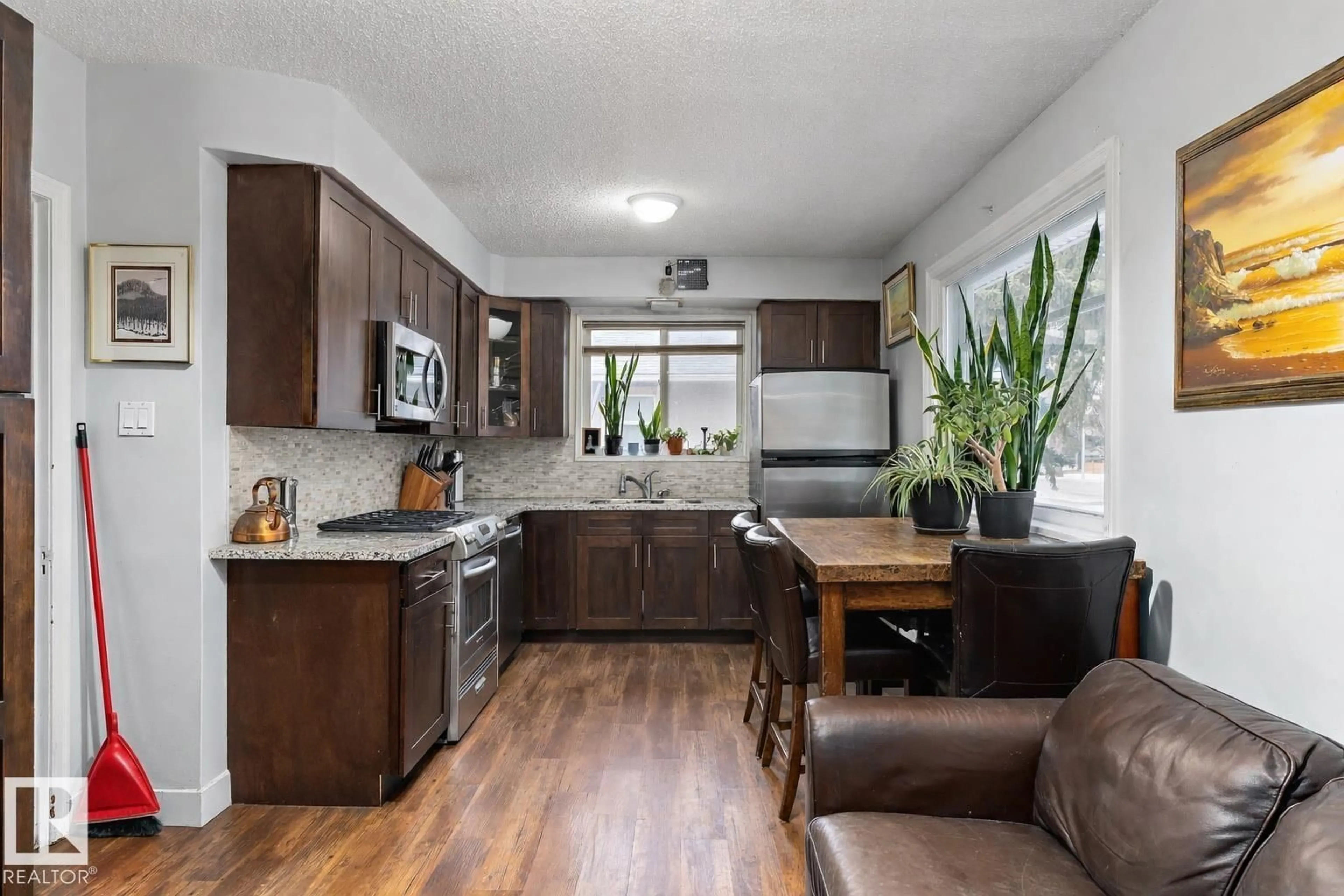 Open concept kitchen, unknown for 10919 116 ST, Edmonton Alberta T5H3M7