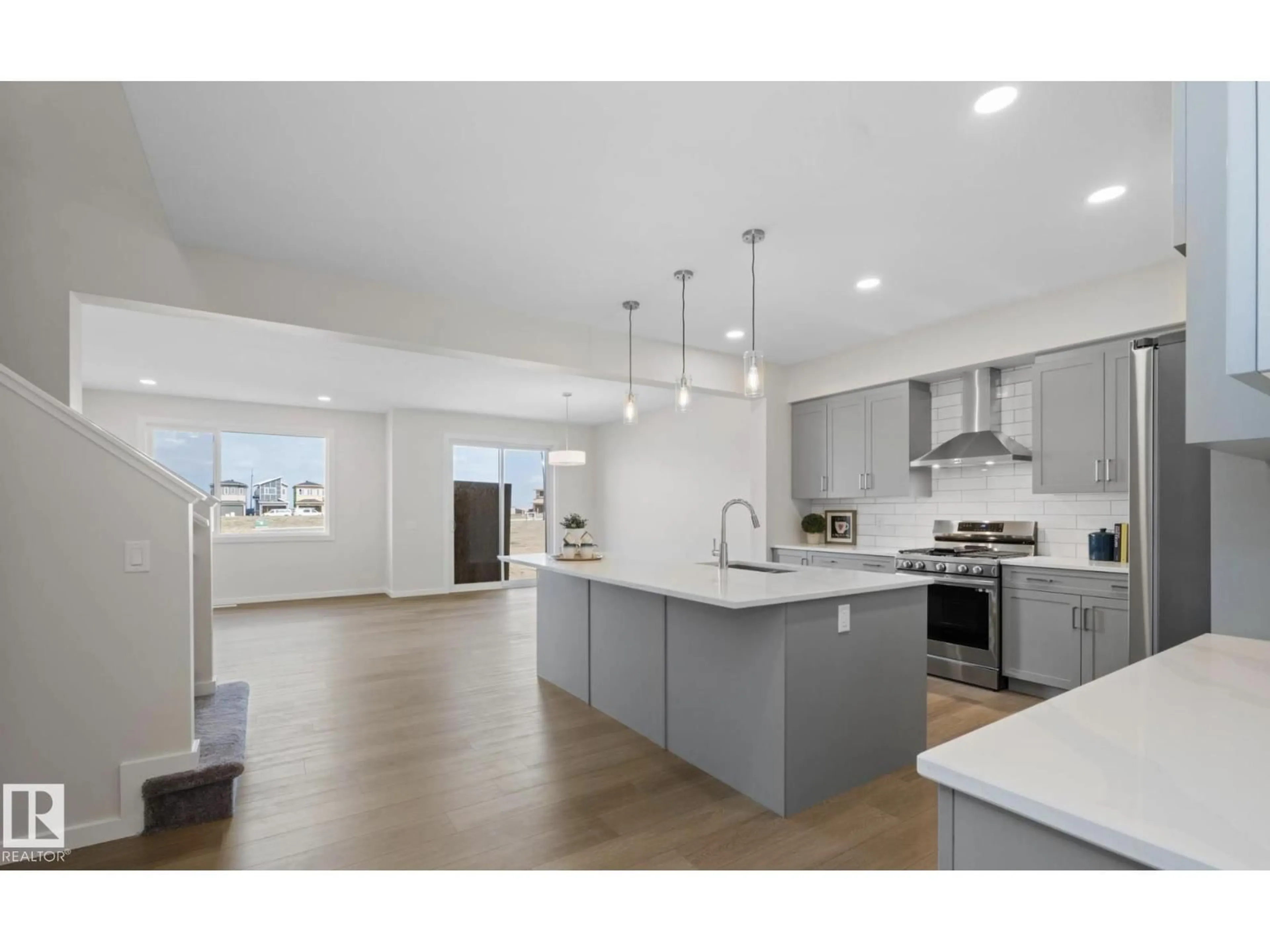 Open concept kitchen, unknown for NW - 2431 207 ST, Edmonton Alberta T6M1P1