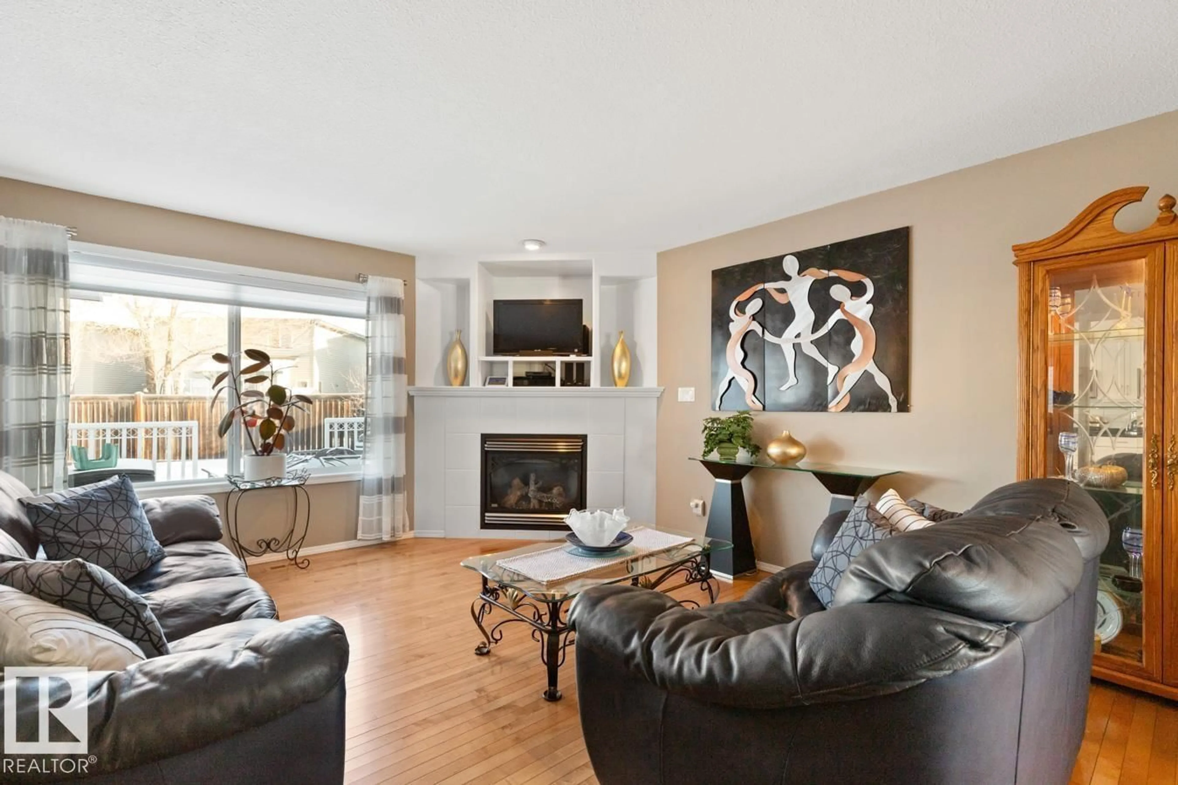 Living room with furniture, unknown for NW - 13816 148 AV, Edmonton Alberta T6V1S1