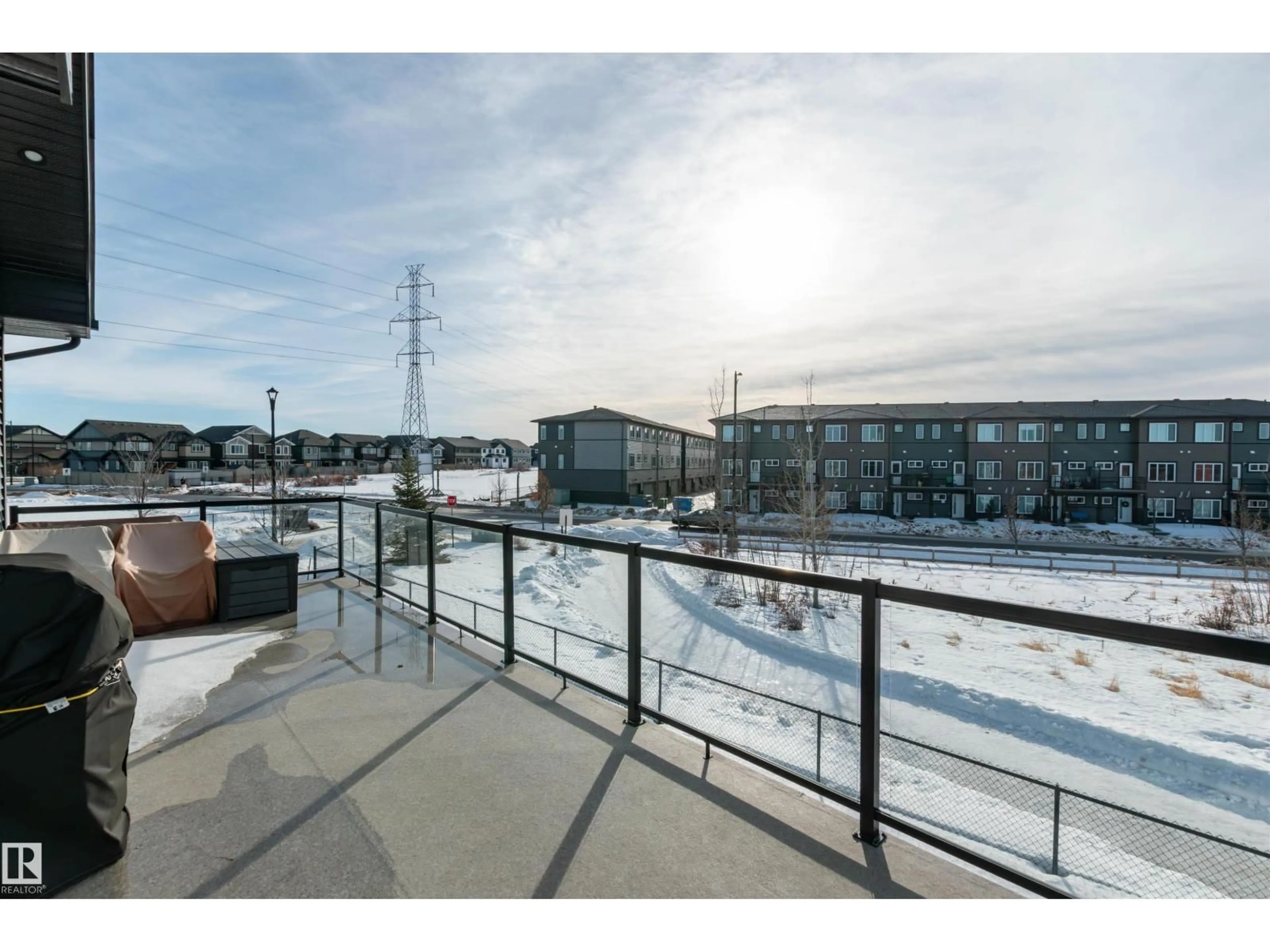 Patio, water/lake/river/ocean view for 8050 - 20 ORCHARDS GR, Edmonton Alberta T6X2N2