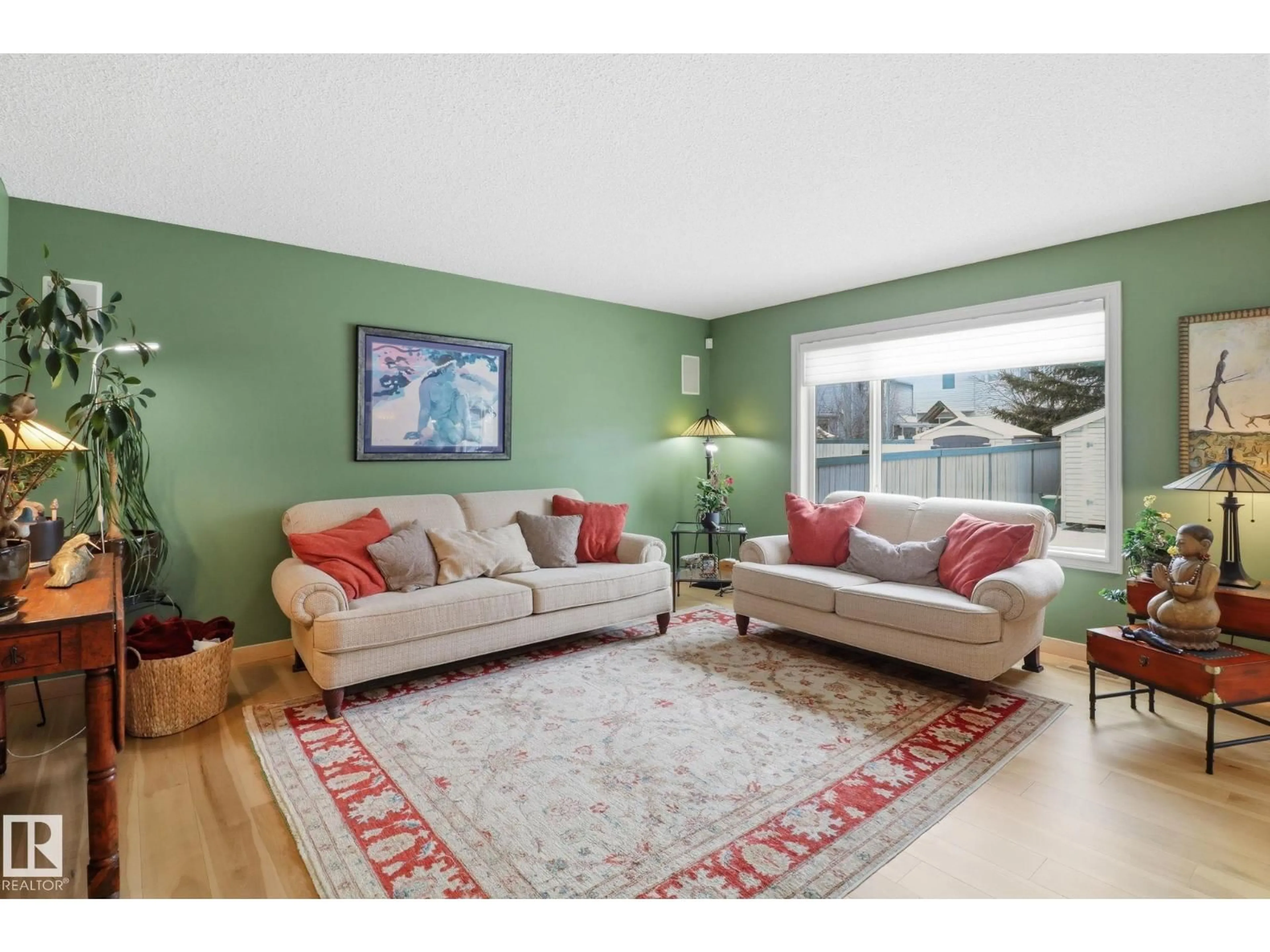 Living room with furniture, unknown for SW - 8311 11 AV, Edmonton Alberta T6X1E3