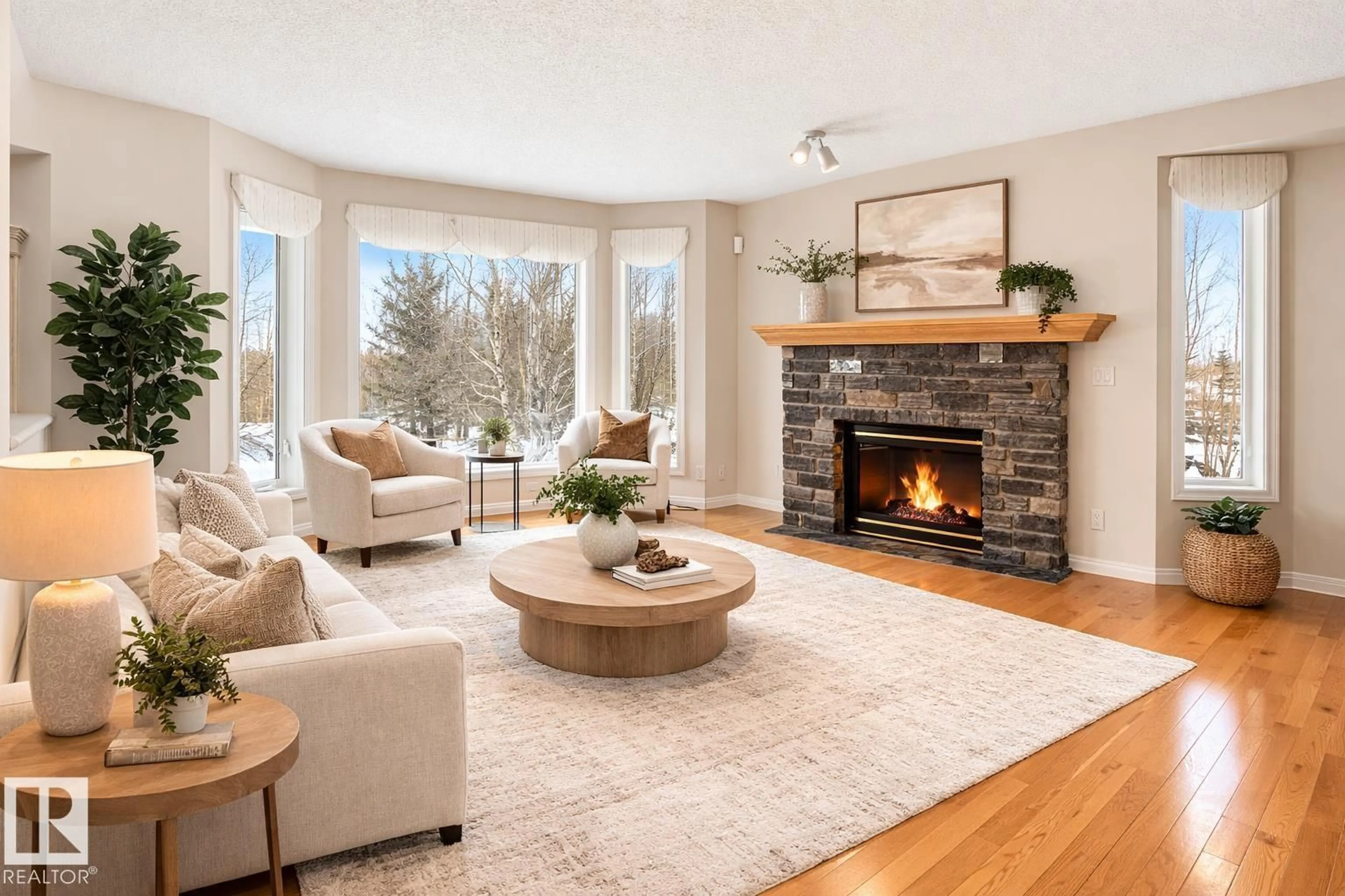 Living room with furniture, unknown for 50247 RGE RD 232, Rural Leduc County Alberta T4X0K9