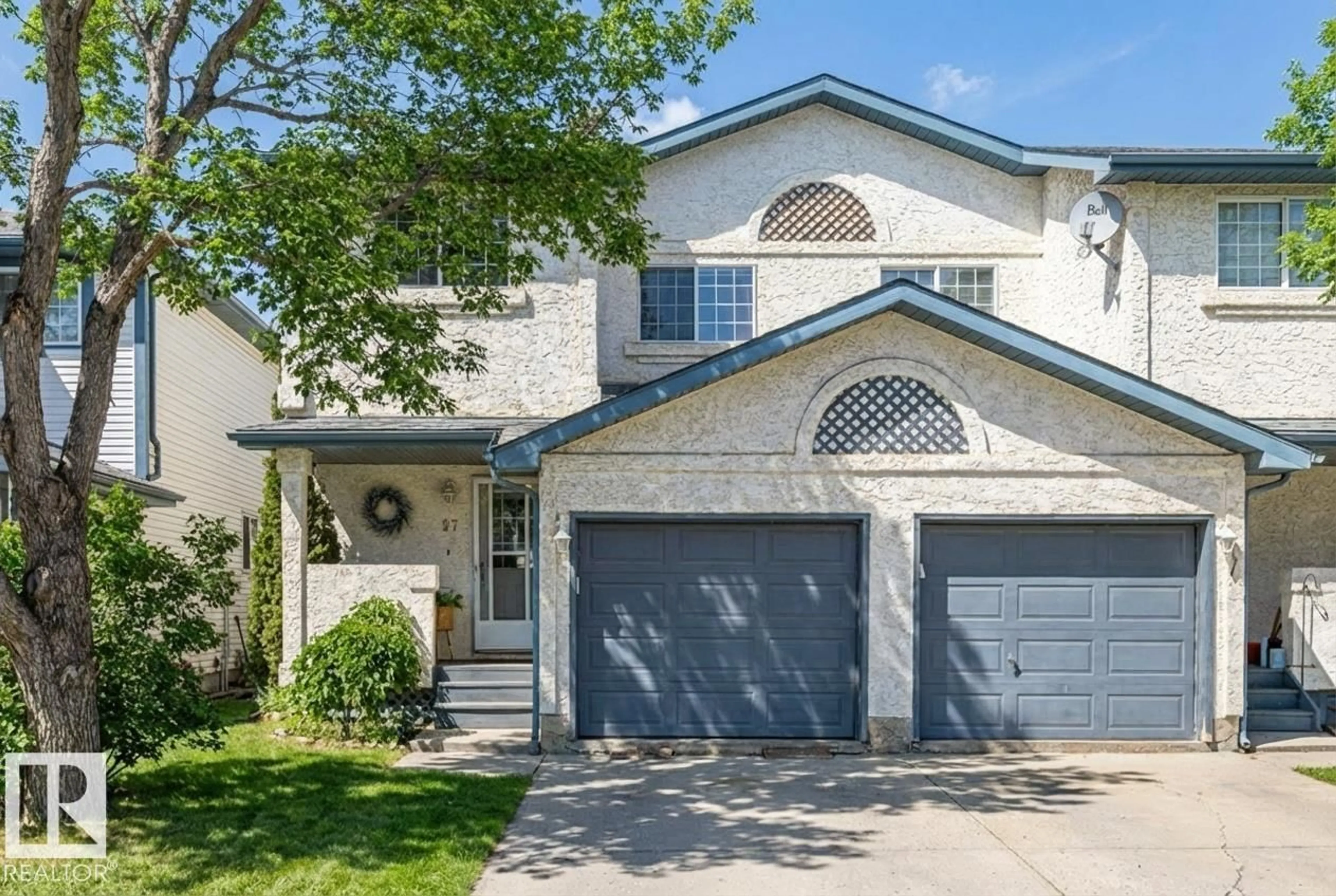 Home with vinyl exterior material, street for 97 - 501 YOUVILLE DR, Edmonton Alberta T6L6T8