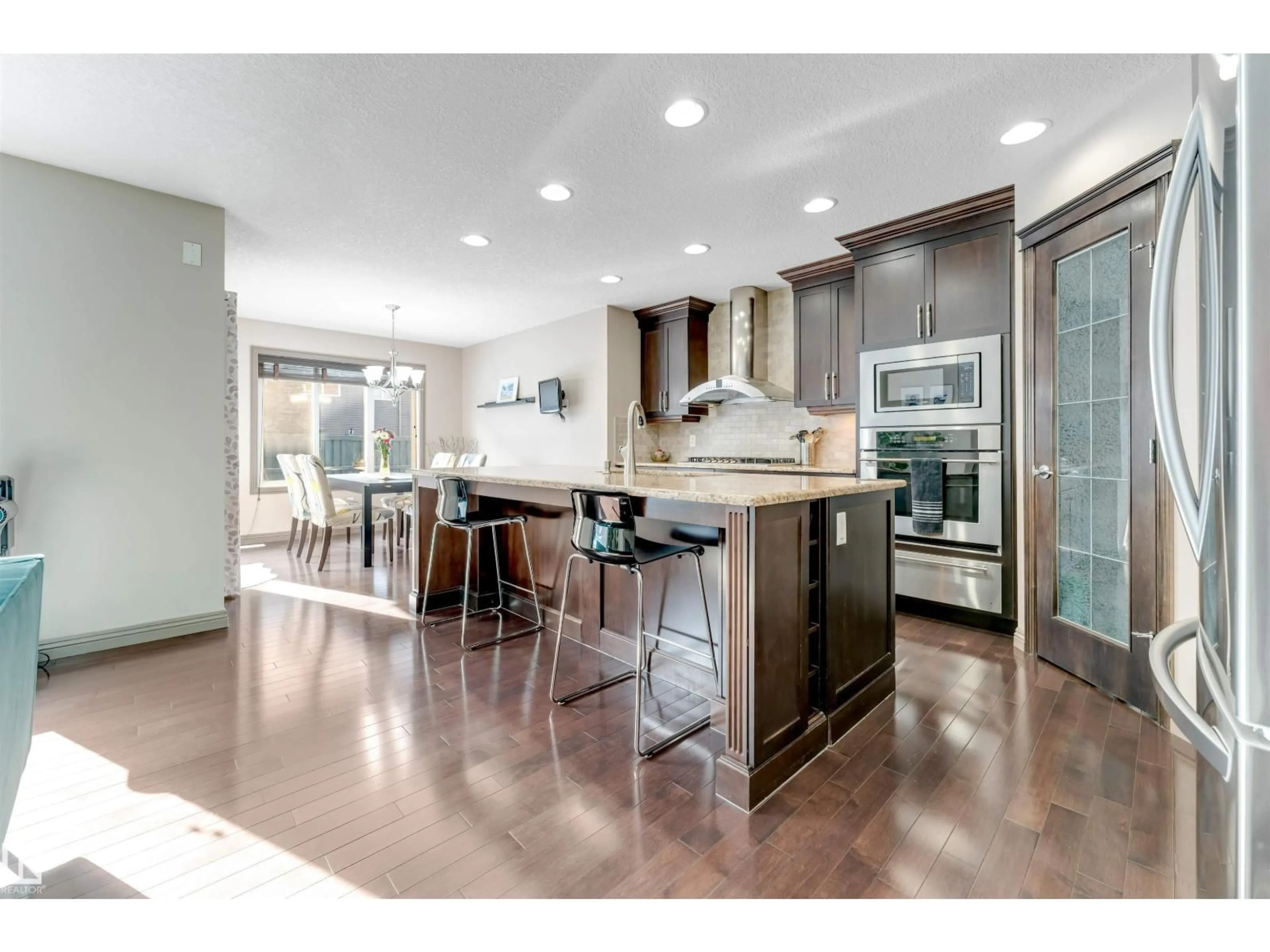 Open concept kitchen, unknown for SW - 12063 21 AV, Edmonton Alberta T6W0C7