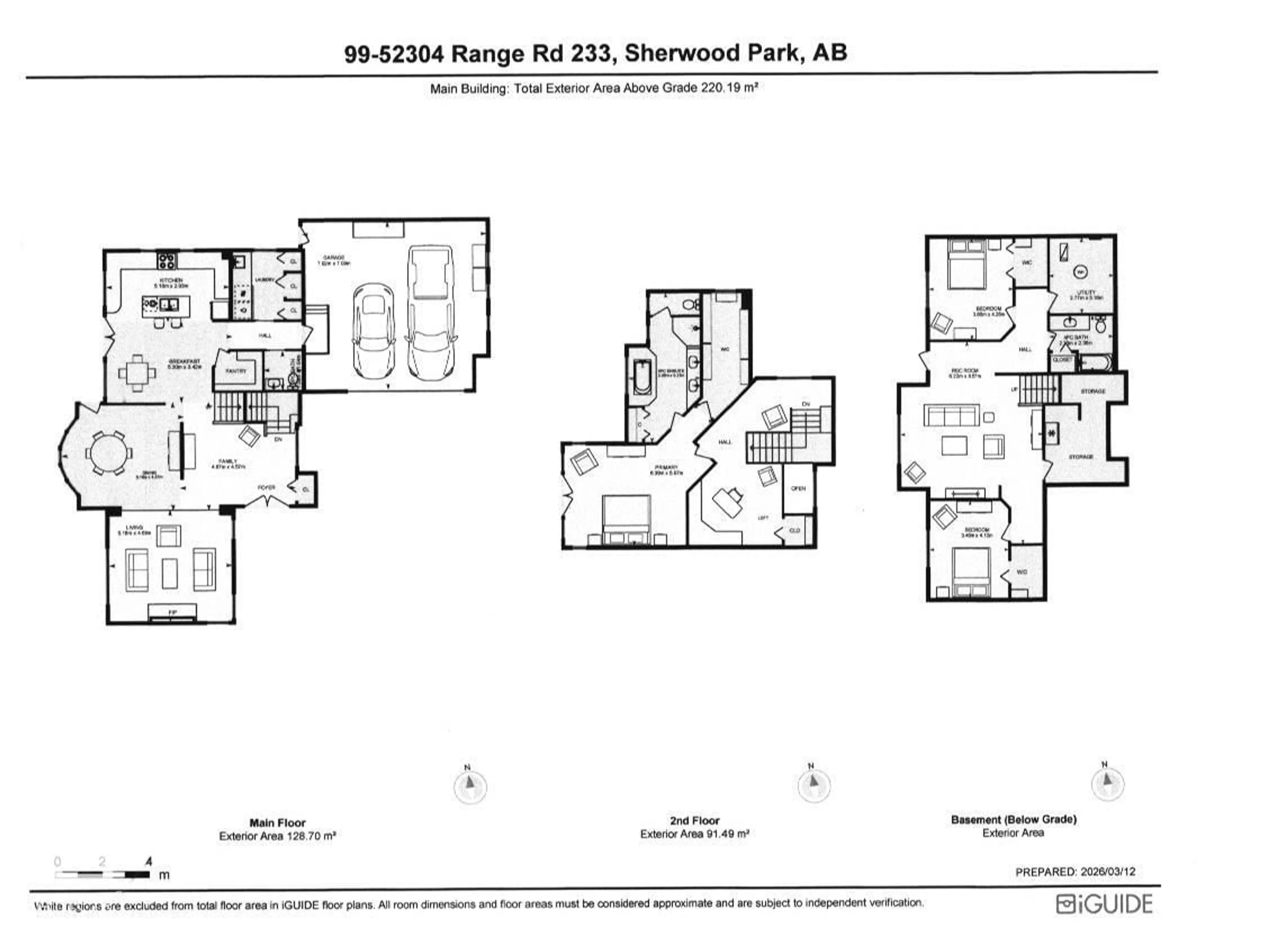 Floor plan for 99 - 52304 RGE ROAD 233, Rural Strathcona County Alberta T8B1C9
