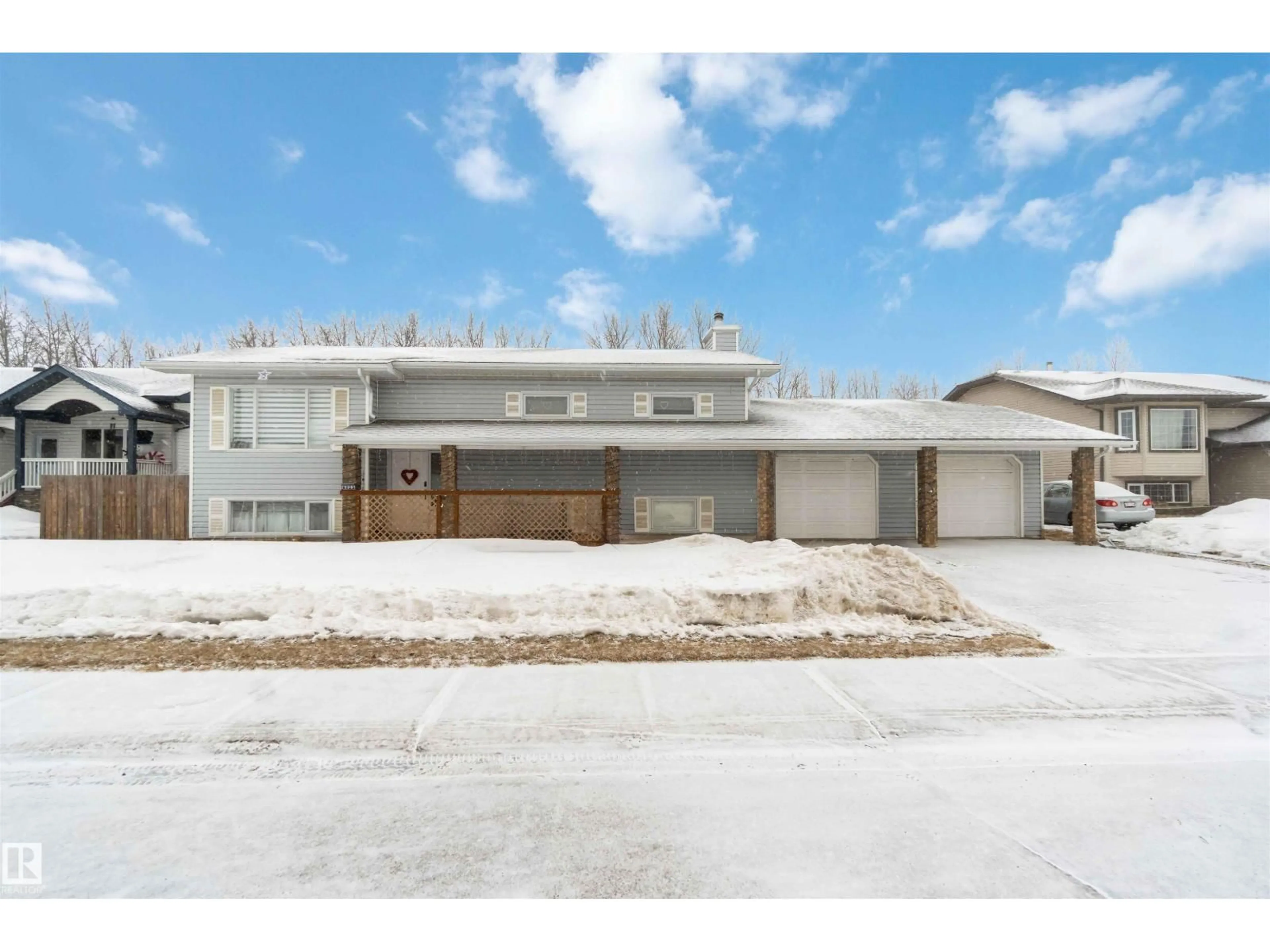 Home with brick exterior material, street for 6223 53A AV, Redwater Alberta T0A2W0
