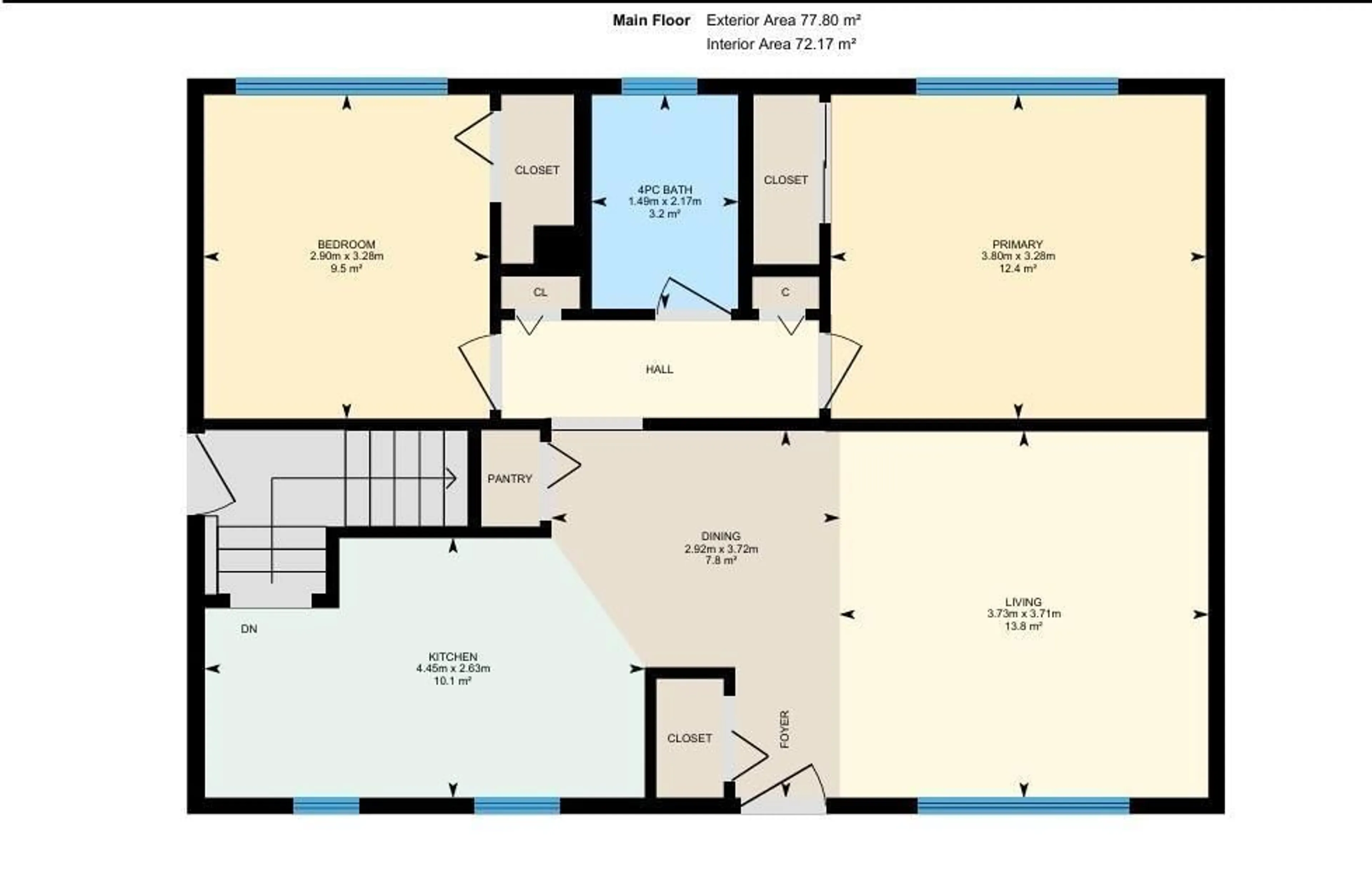 Floor plan for 5013 48 AV, Thorsby Alberta T0C2P0