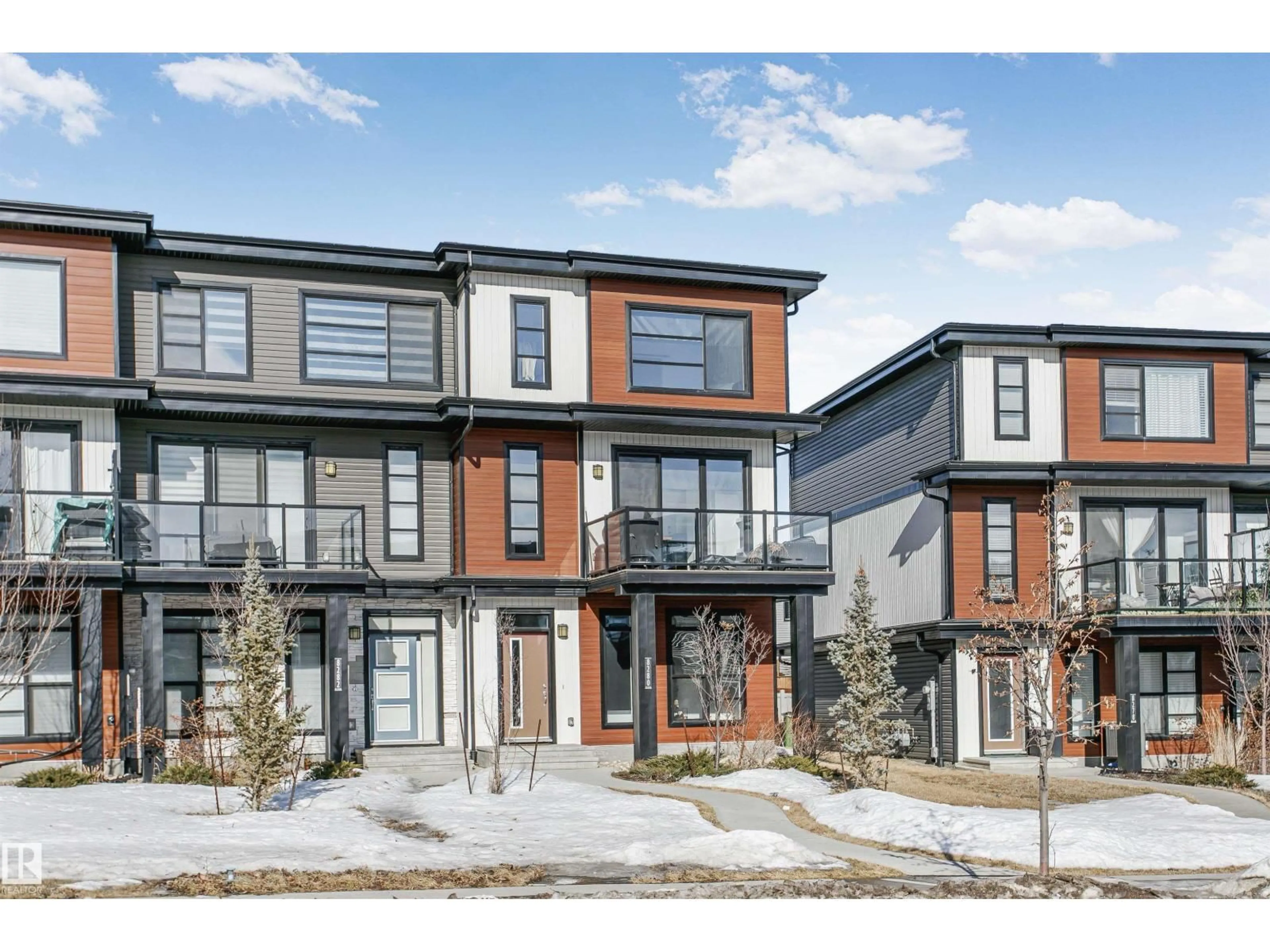 Home with brick exterior material, street for 8280 CHAPPELLE WY, Edmonton Alberta T6W3Y5