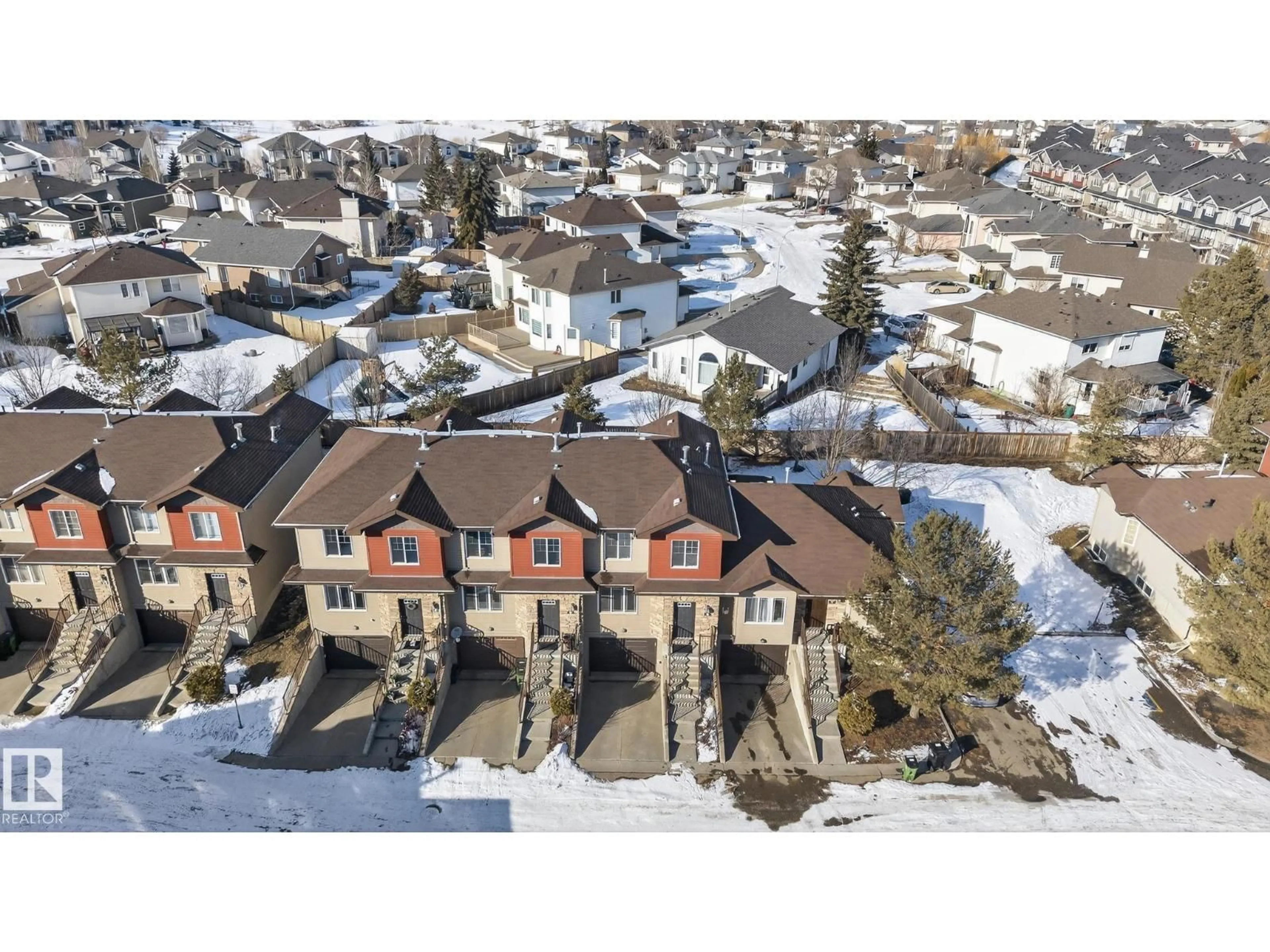 A pic from outside/outdoor area/front of a property/back of a property/a pic from drone, unknown for #8 - 12930 140 AV, Edmonton Alberta T6V0C4