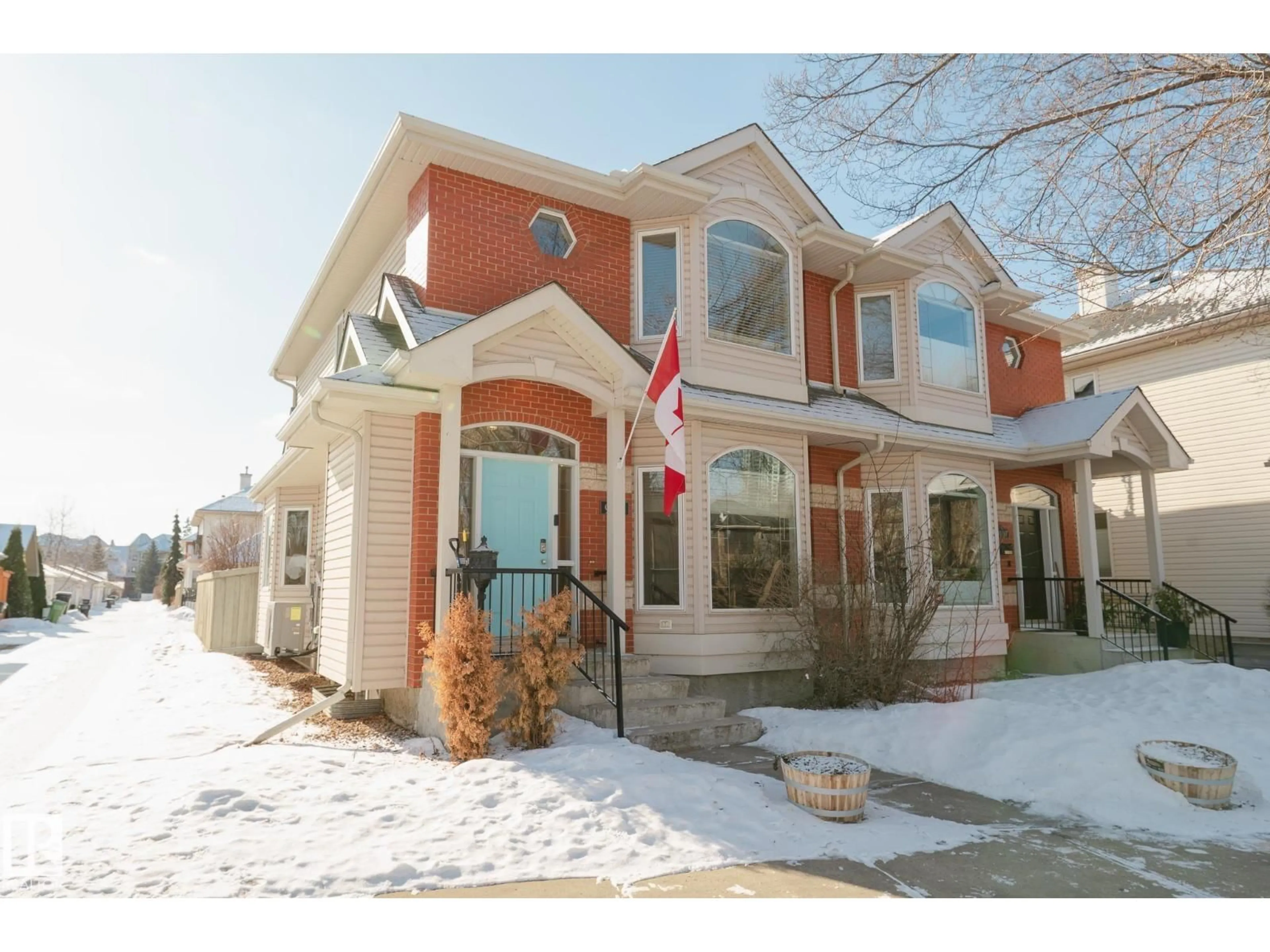 Home with brick exterior material, street for 9103 101 AV, Edmonton Alberta T5H4P1